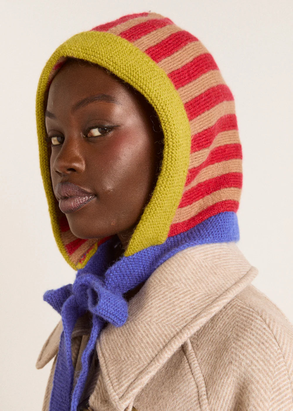 DAMSON MADDER STRIPED BONNET