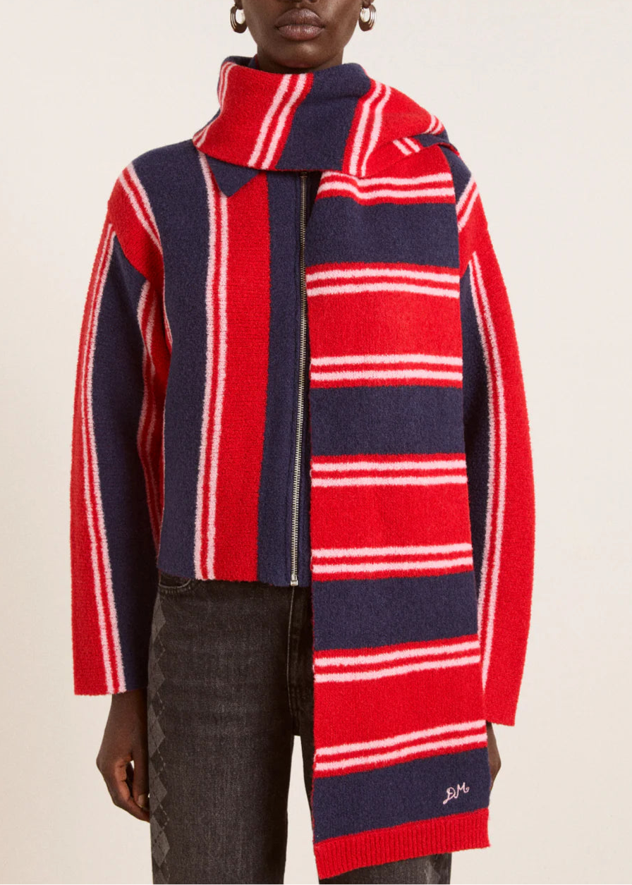 DAMSON MADDER SKINNY SCARF