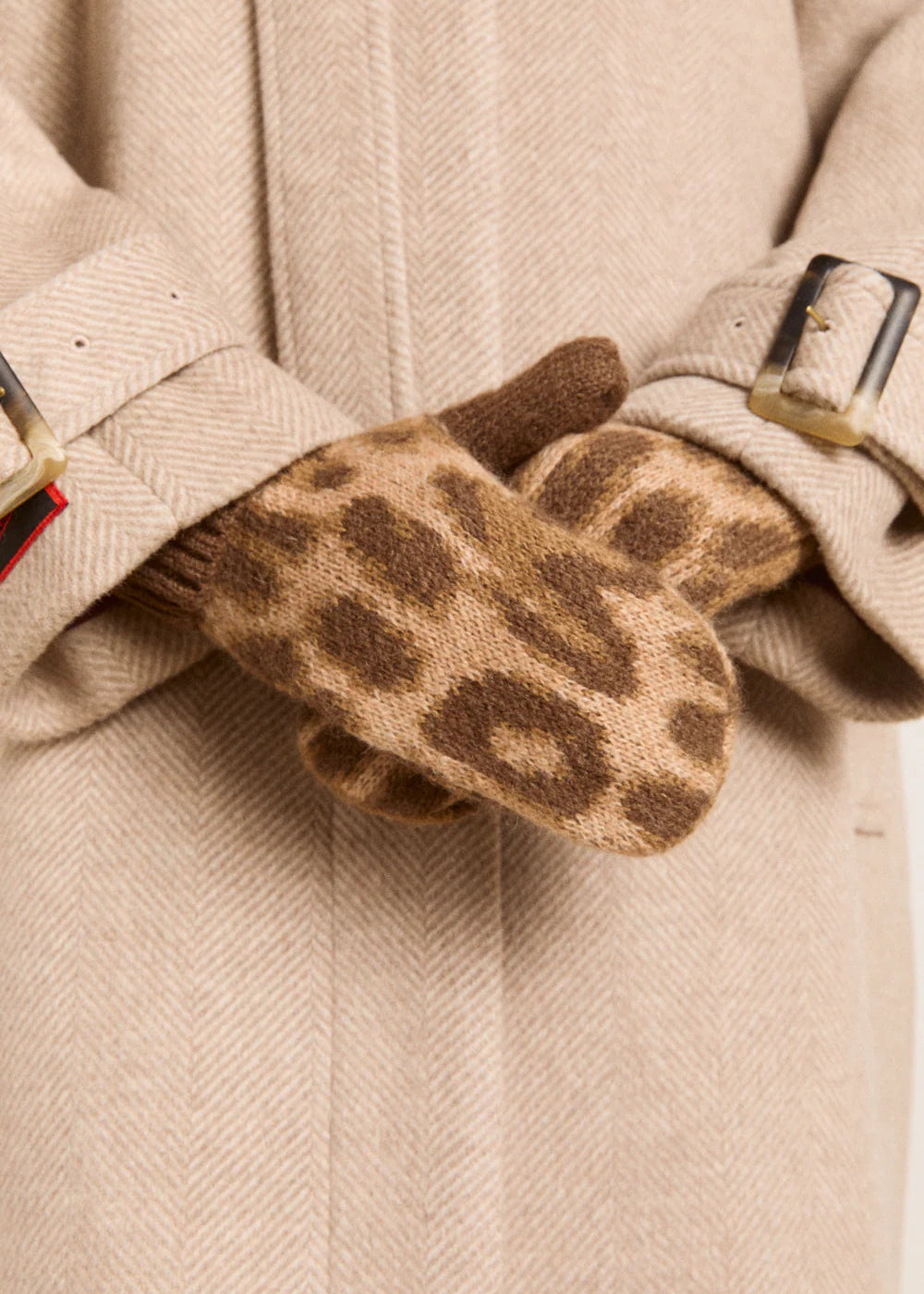 DAMSON MADDER FLUFFY MITTENS