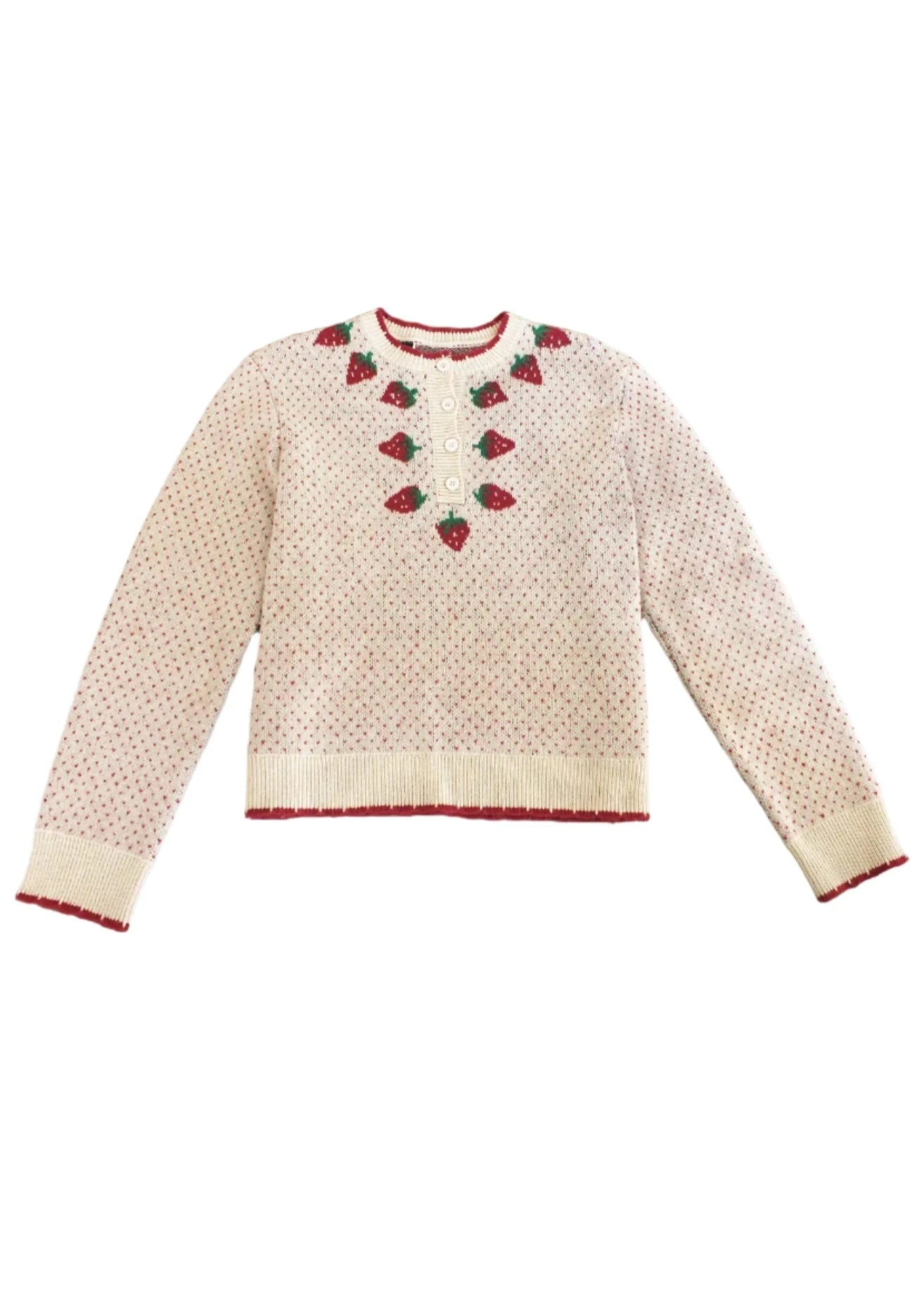 HELMSTEDT ALLIE STRAWBERRY SWEATER