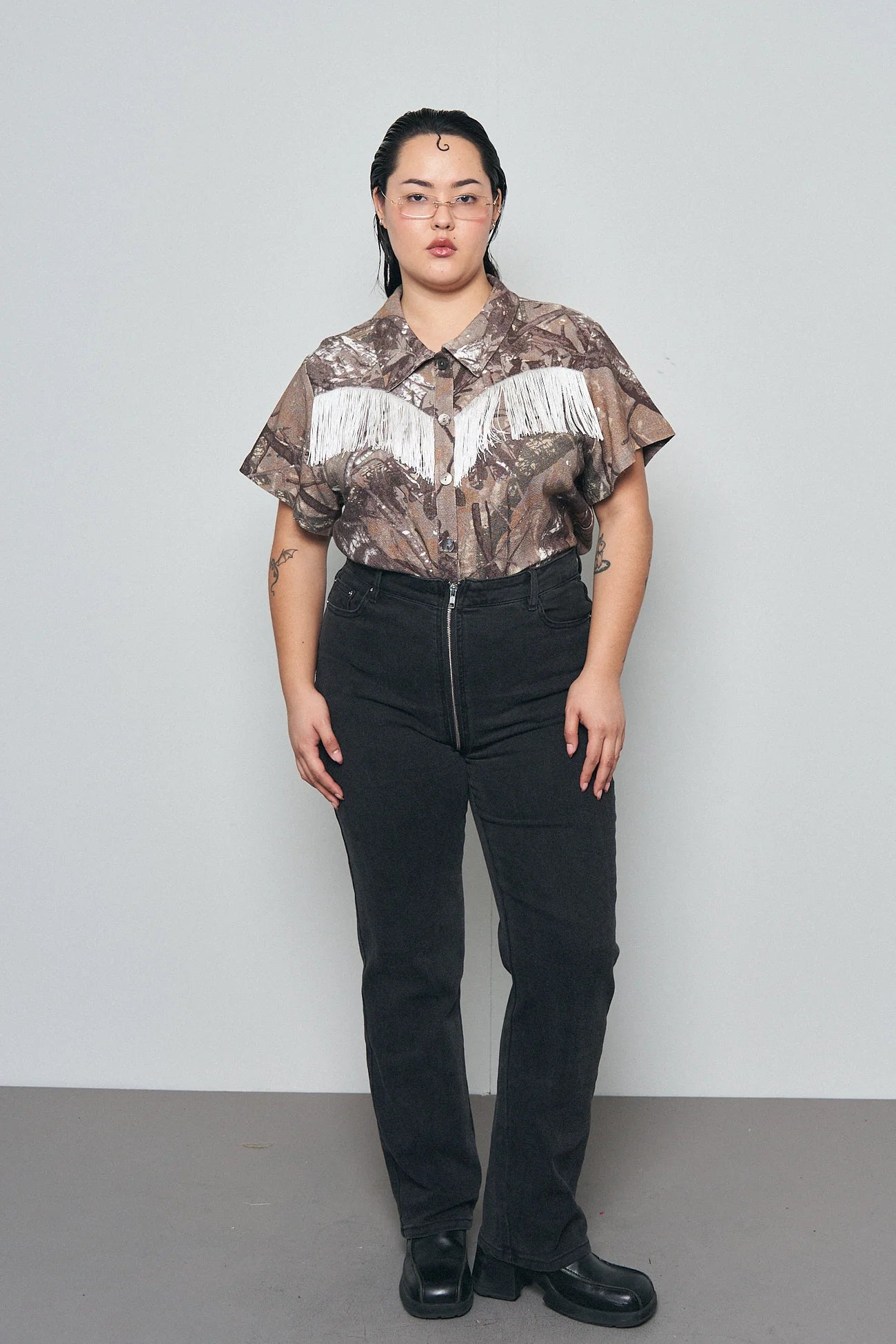 F.B.C. EASY ACCESS ZIPPER JEANS