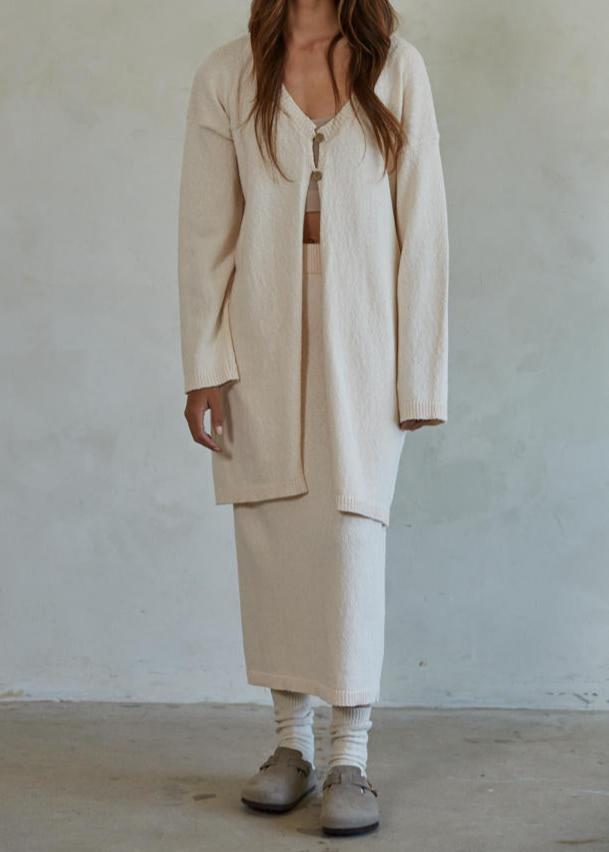 AYLA KNIT OVERSIZED CARDIGAN