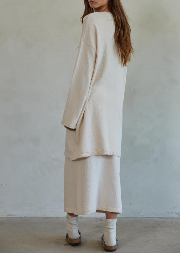 AYLA KNIT OVERSIZED CARDIGAN