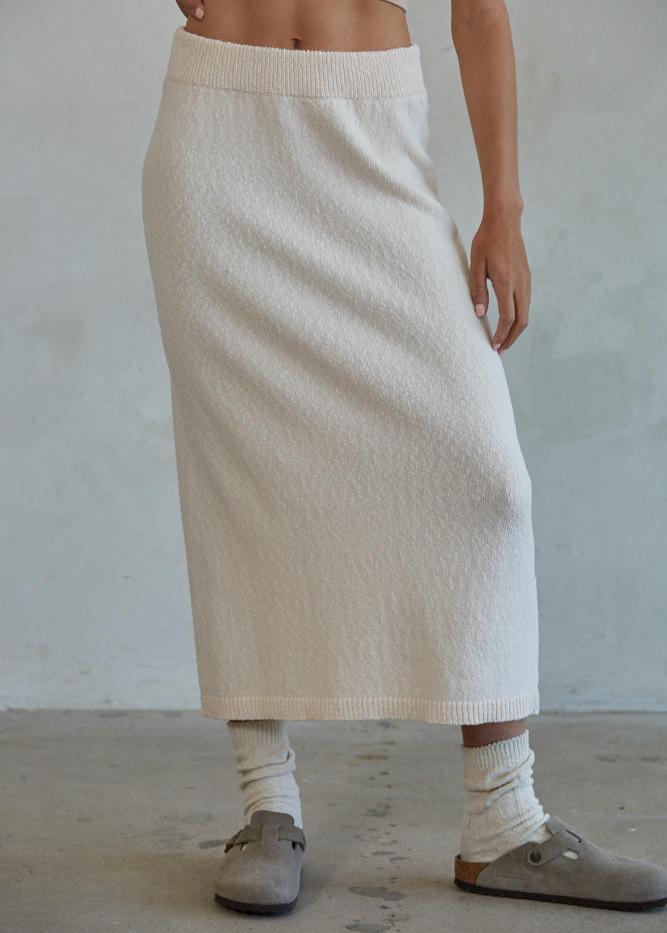 QUINN KNIT MAXI SKIRT