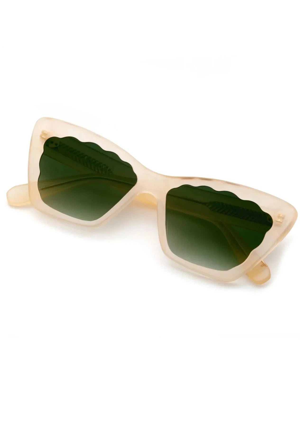 KREWE BRIGITTE BLONDE SUNGLASSES