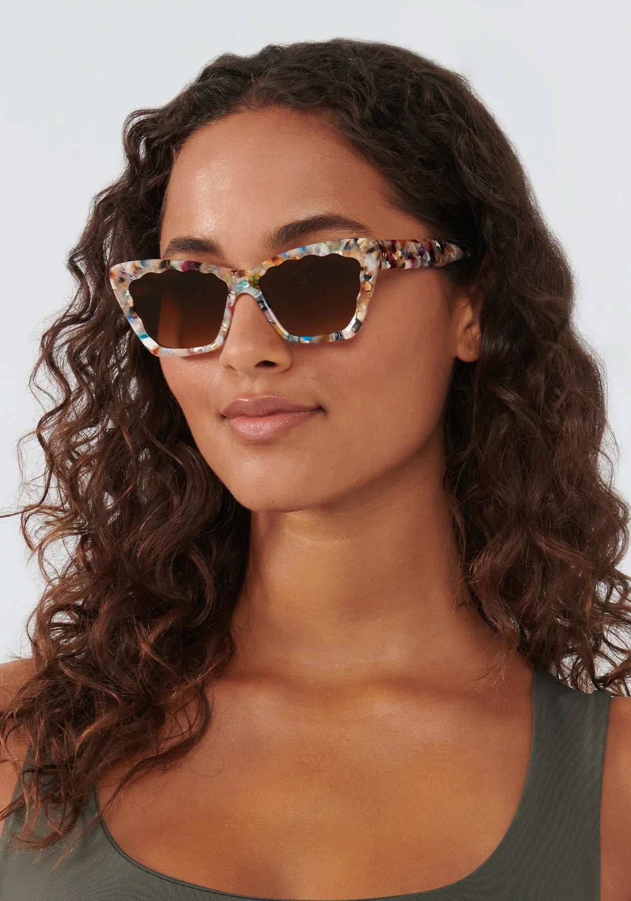 KREWE BRIGITTE GELATO SUNGLASSES