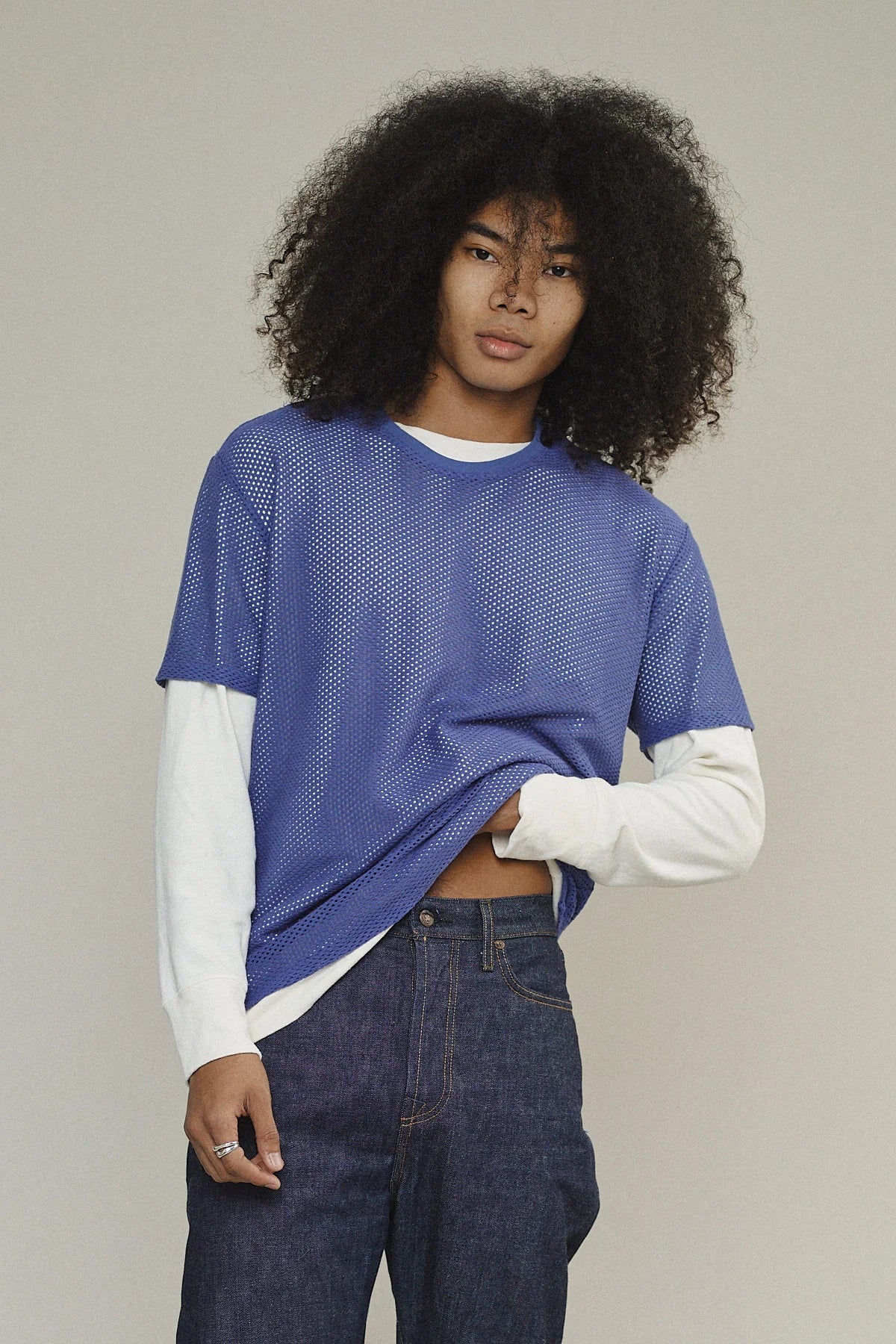 UNISEX JUNGMAVEN HIGHLINE MESH TEE