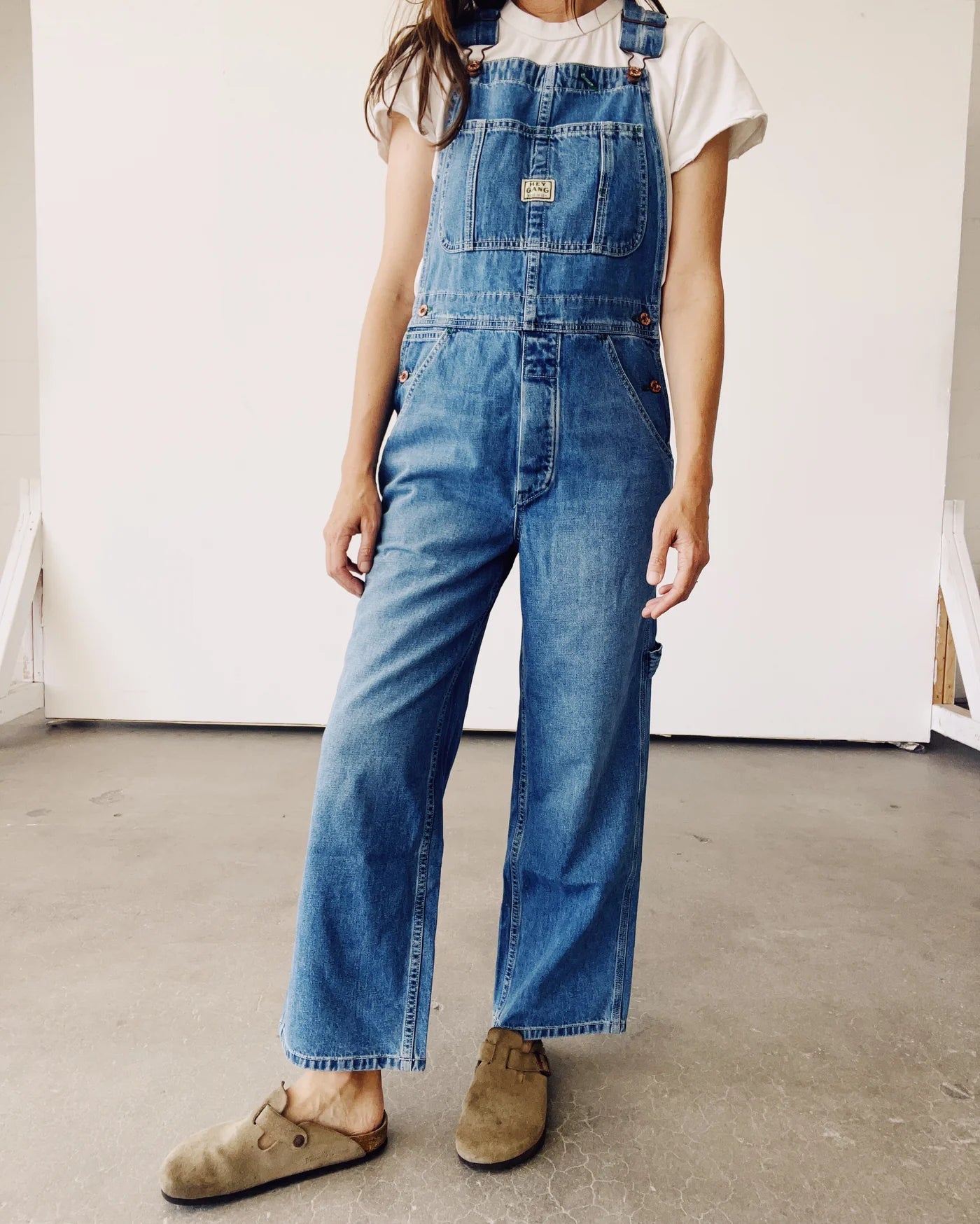 HEY GANG THE VINTAGE WASH MINER OVERALLS