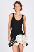 RACHEL ANTONOFF POLKA DOT PARTY MINI-DRESS