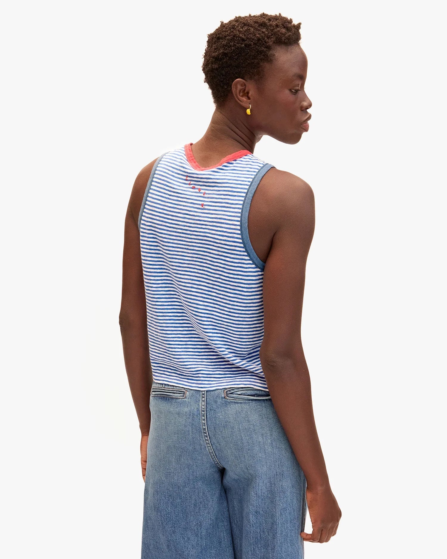 CLARE V. CAMP FIT TANK TOP
