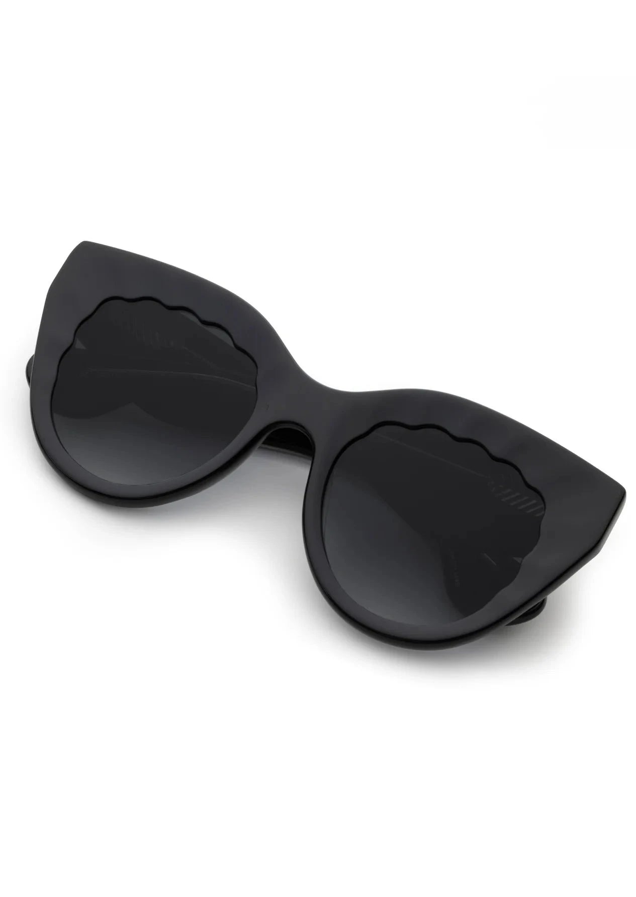 KREWE CHARLOTTE BLACK & CRYSTAL SUNGLASSES