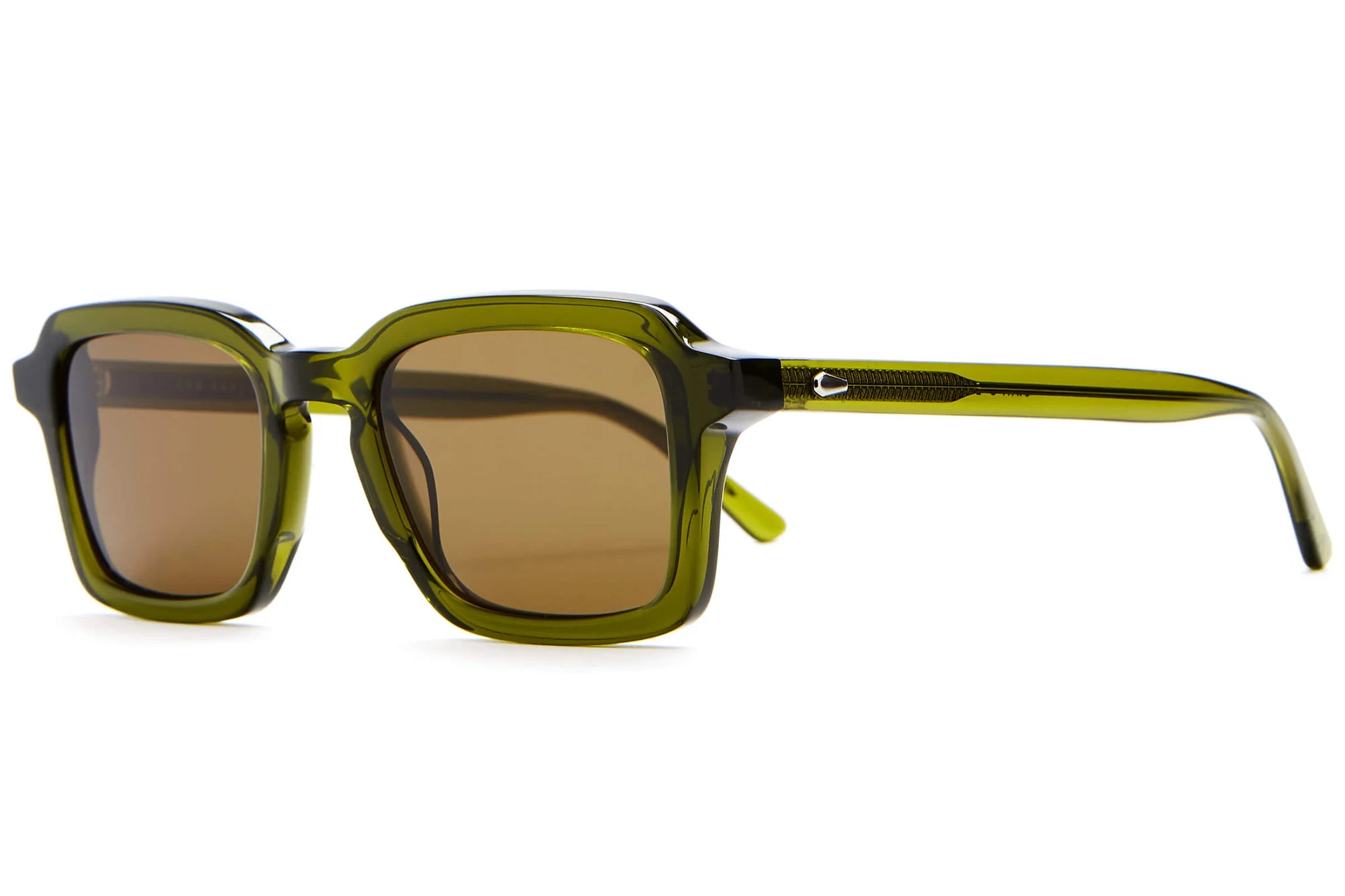 Crap Eyewear - The Heavy Tropix - Agave Bio Polarized w/ case Crap Eyewear - The Heavy Tropix - Agave/Polarized Olive  main image 3
