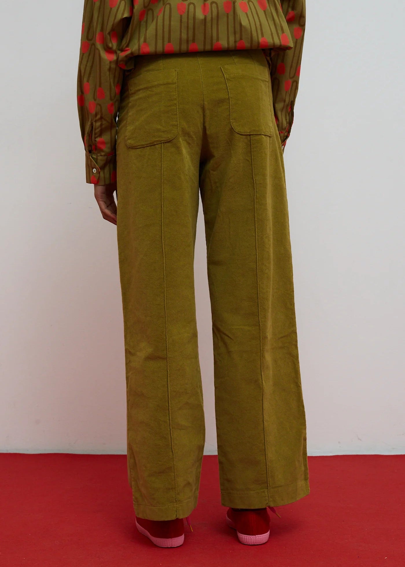 DESTINY VELVET TROUSERS