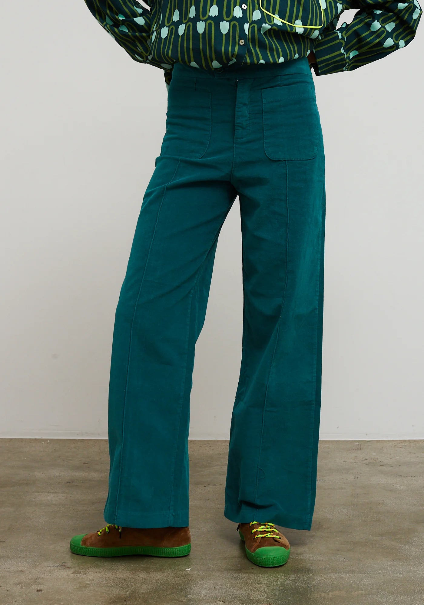 DESTINY VELVET TROUSERS