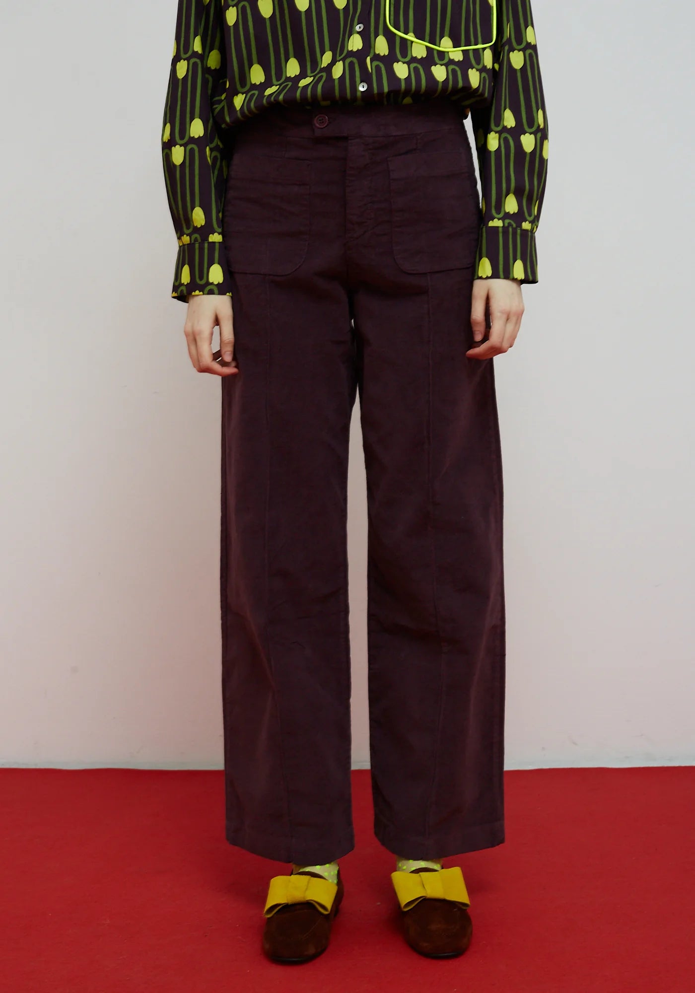 DESTINY VELVET TROUSERS