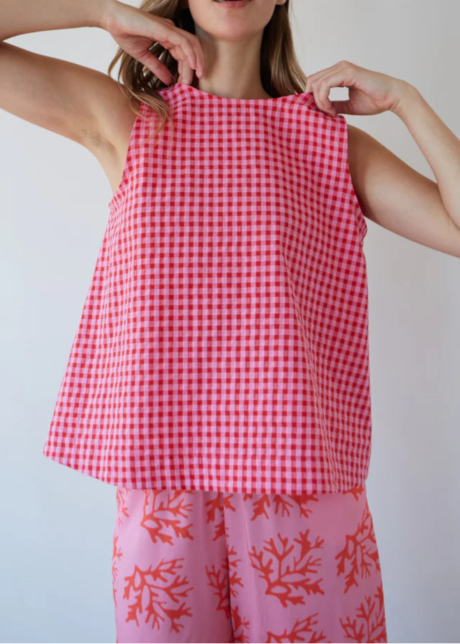 FRAGOLA PICNIC BLOUSE