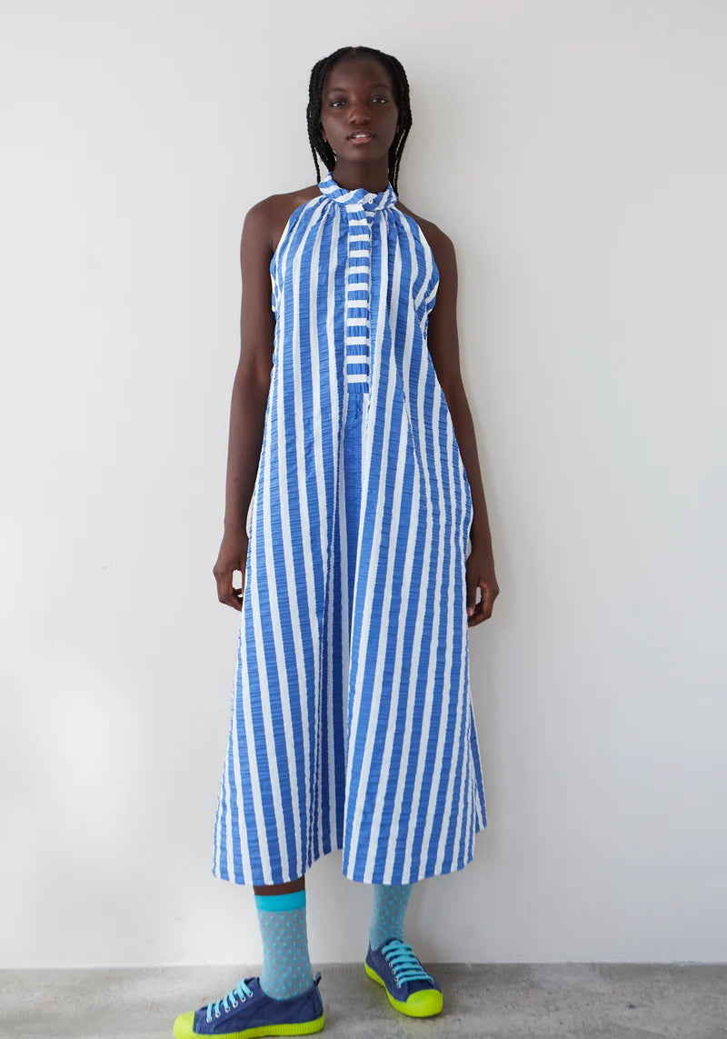 CAPRI STRIPED MAXI DRESS