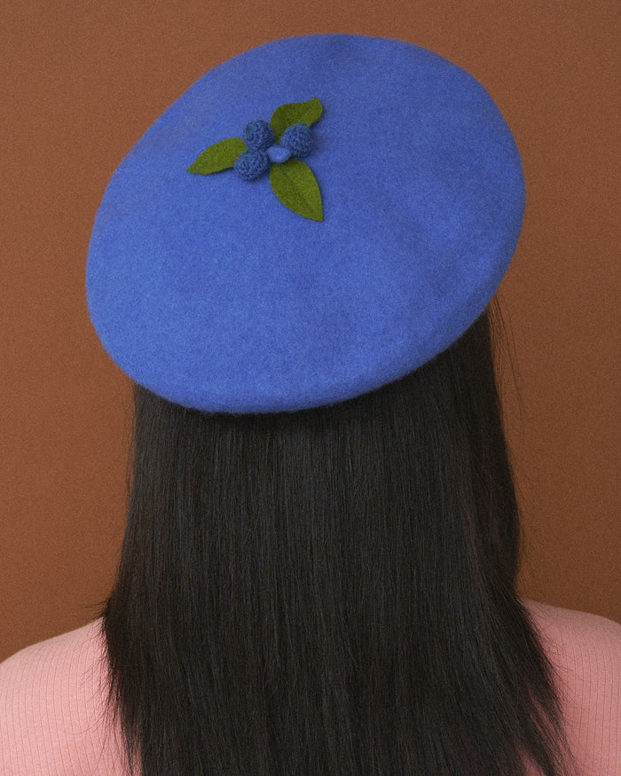 KINA AND TAM X DAVID ROSS LAWN FRUITCORE BERET