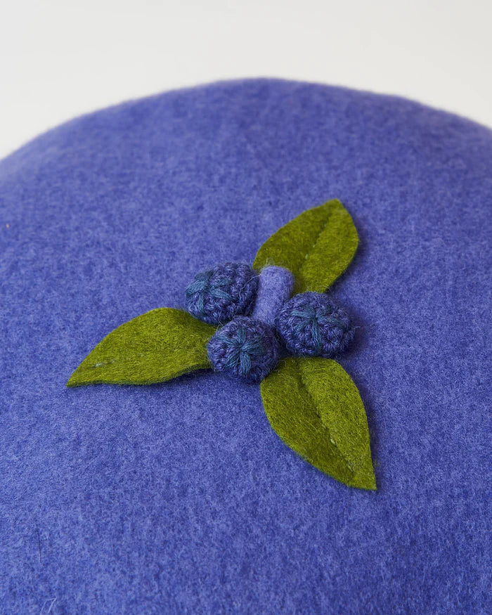 KINA AND TAM X DAVID ROSS LAWN FRUITCORE BERET – Interwoven
