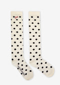 DAMSON MADDER KNEE HIGH POLKA DOT SOCKS