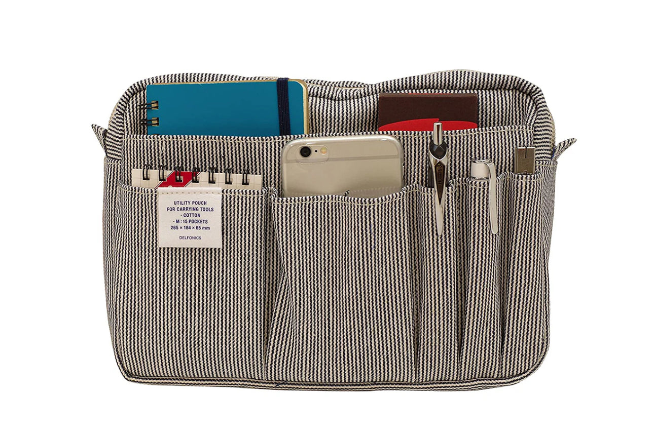 DELFONICS WATER REPELLENT ZIP POUCH