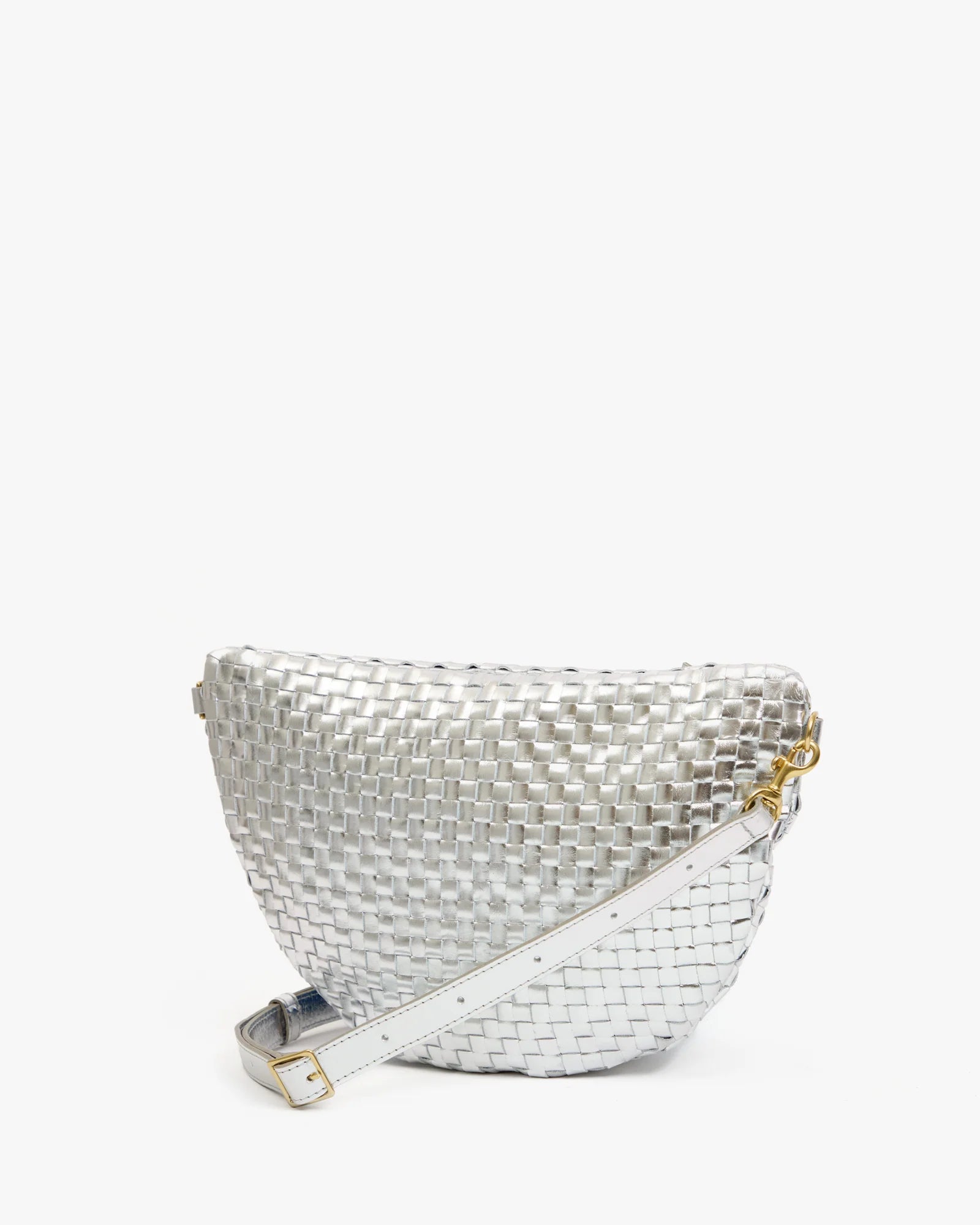 CLARE V. SPECCHIO WOVEN GRANDE FANNY