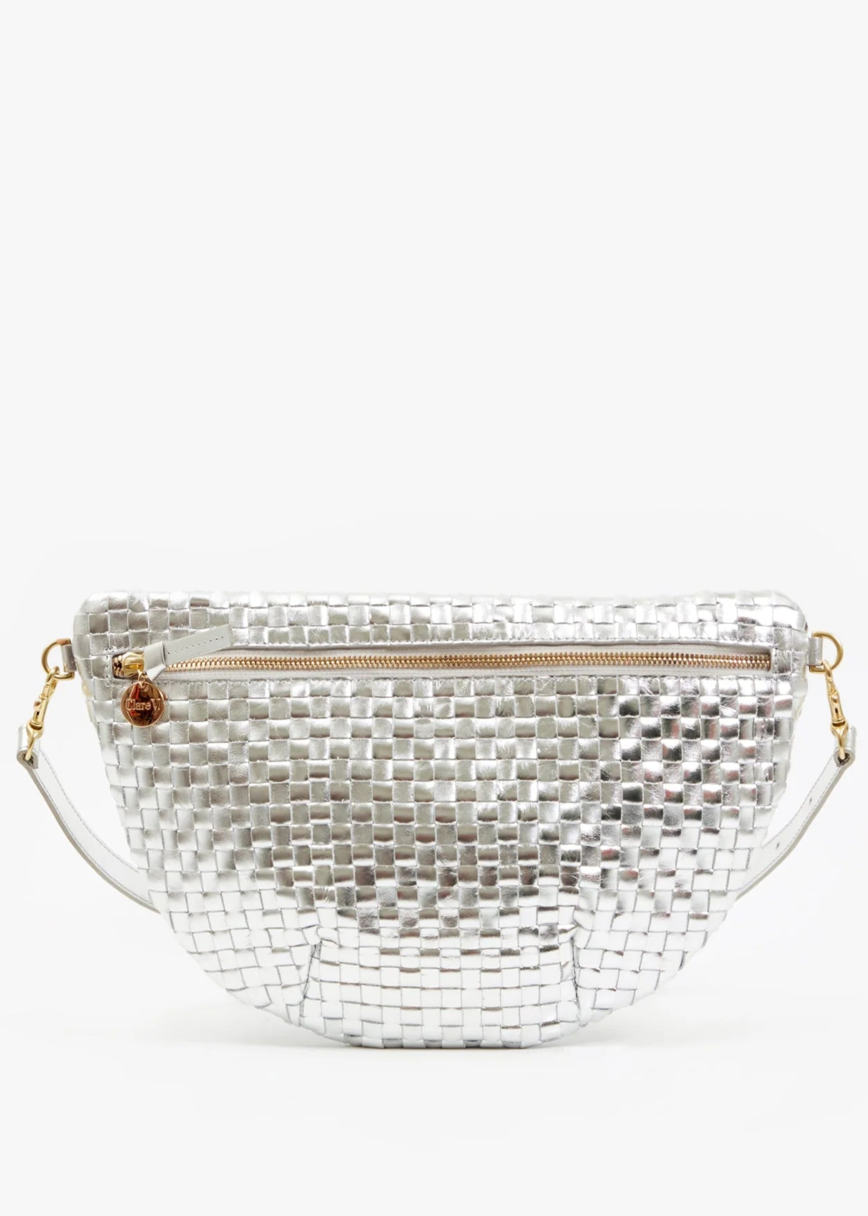 CLARE V. SPECCHIO WOVEN GRANDE FANNY