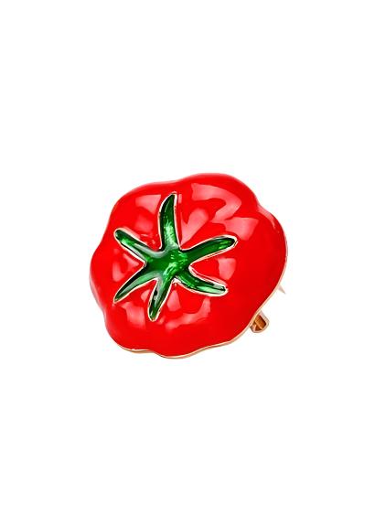 HOTHOUSE TOMATO BROOCH PIN