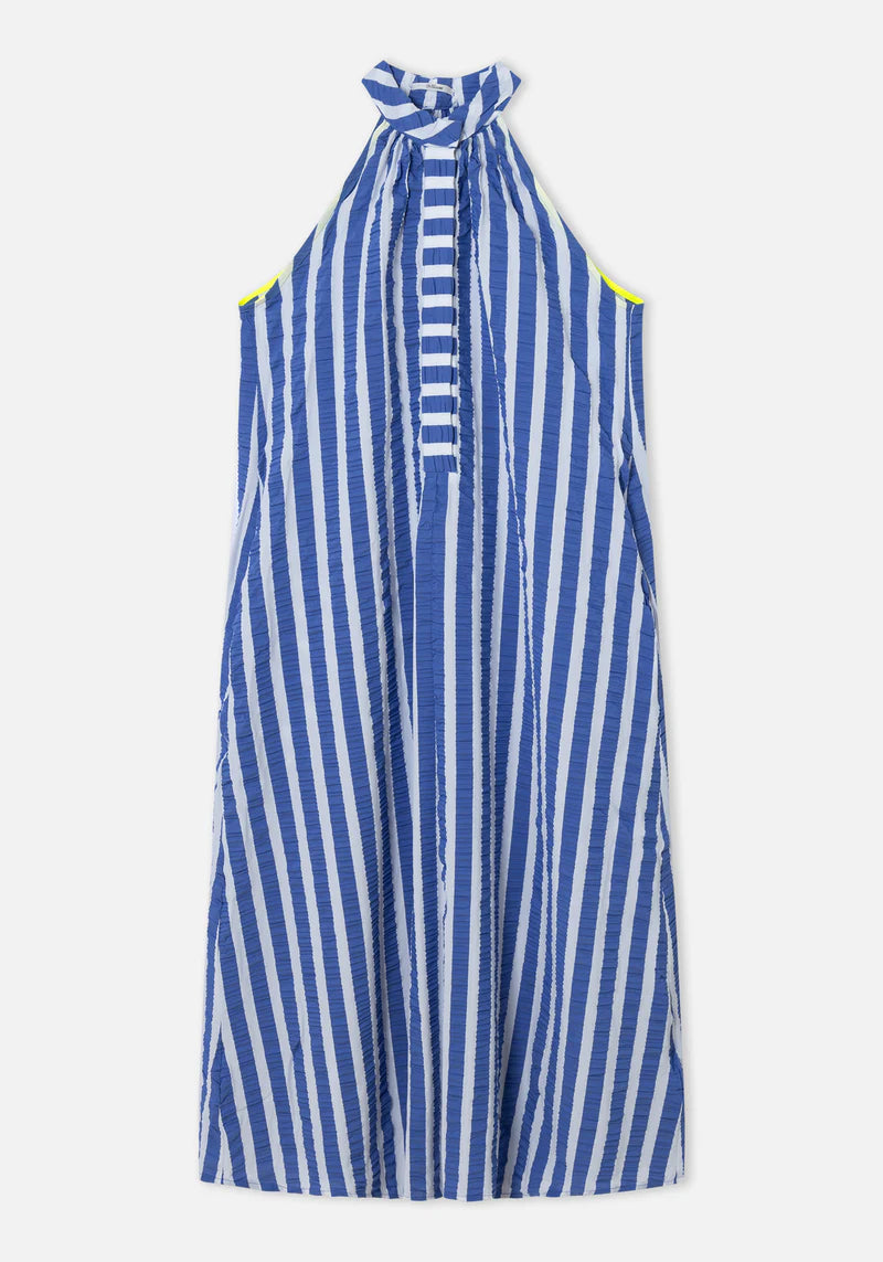 CAPRI STRIPED MAXI DRESS