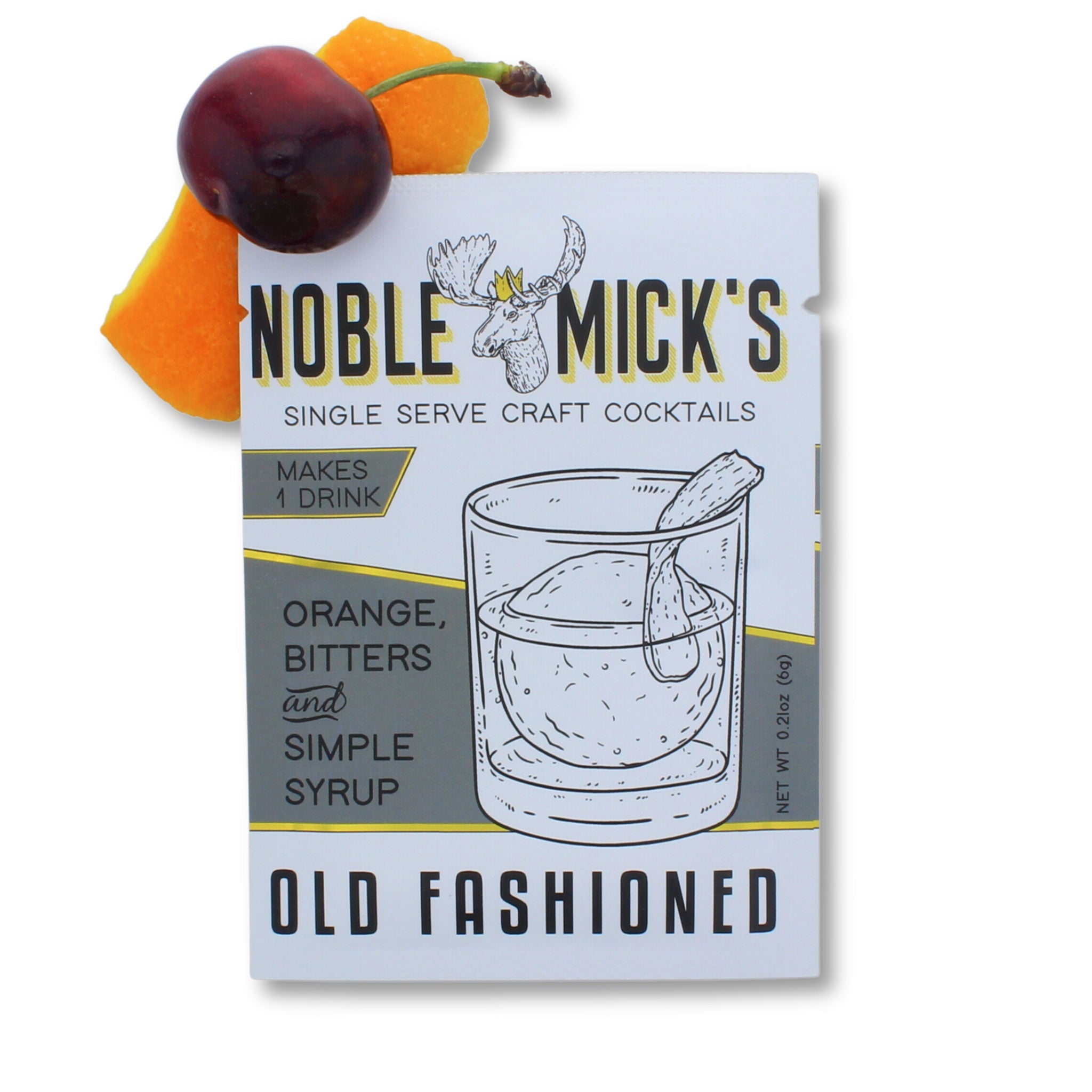 NOBLE MICK'S SINGLE SERVE COCKTAIL DRINK MIXES