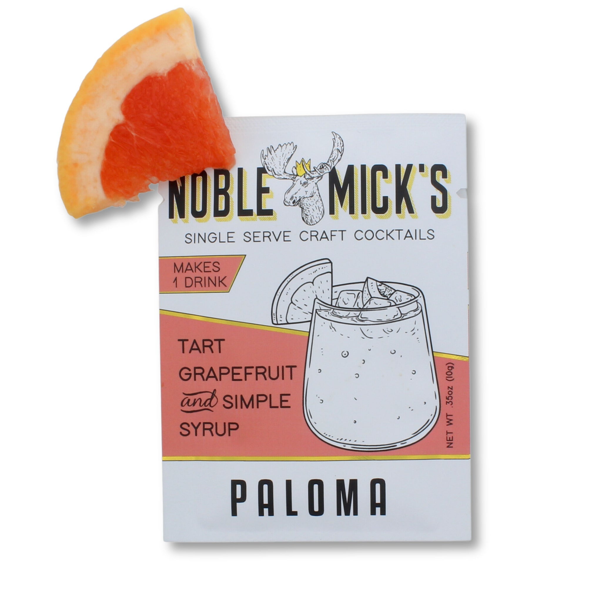 NOBLE MICK'S SINGLE SERVE COCKTAIL DRINK MIXES