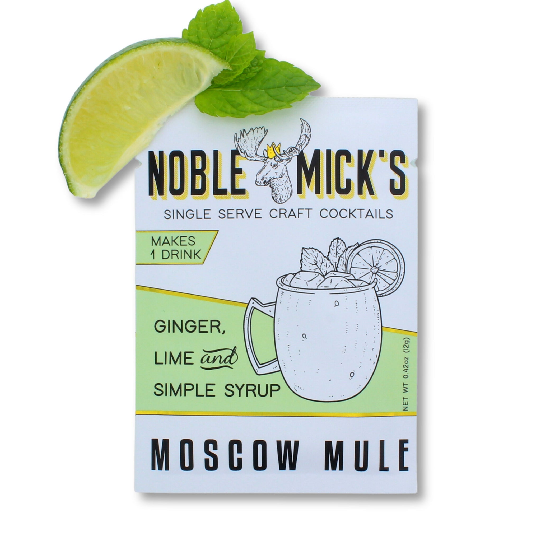 NOBLE MICK'S SINGLE SERVE COCKTAIL DRINK MIXES