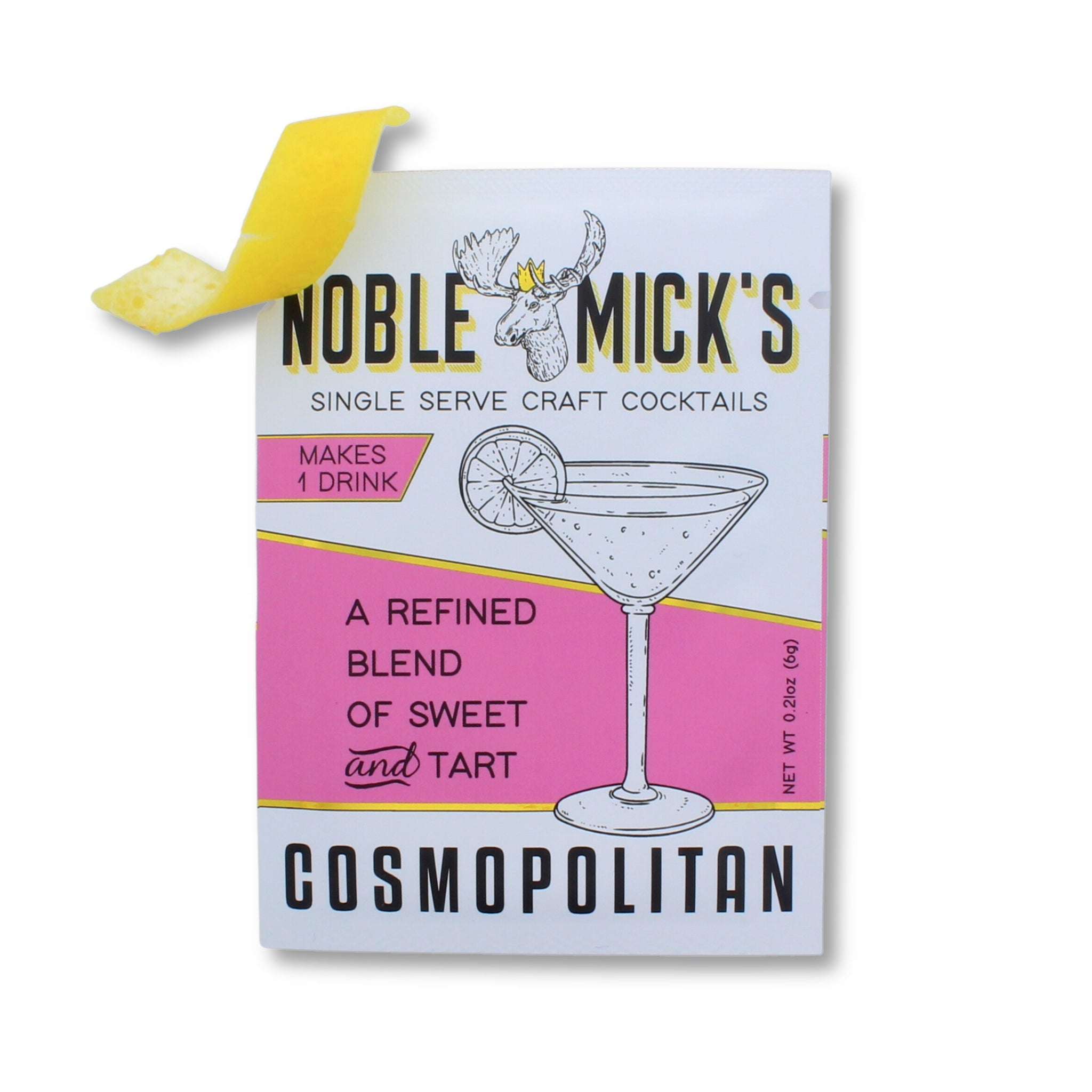 NOBLE MICK'S SINGLE SERVE COCKTAIL DRINK MIXES