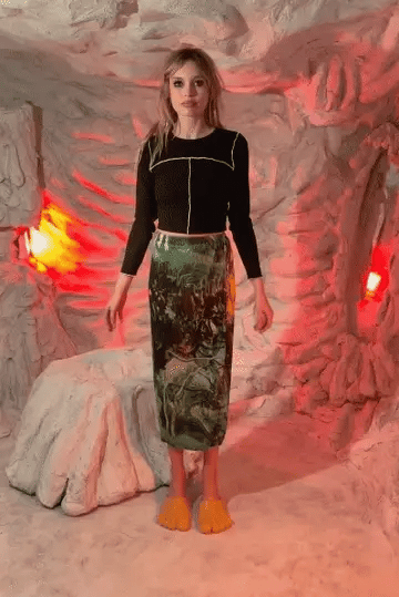 F.B.C. FOREST FAIRY DREAM ACCORDIAN SKIRT
