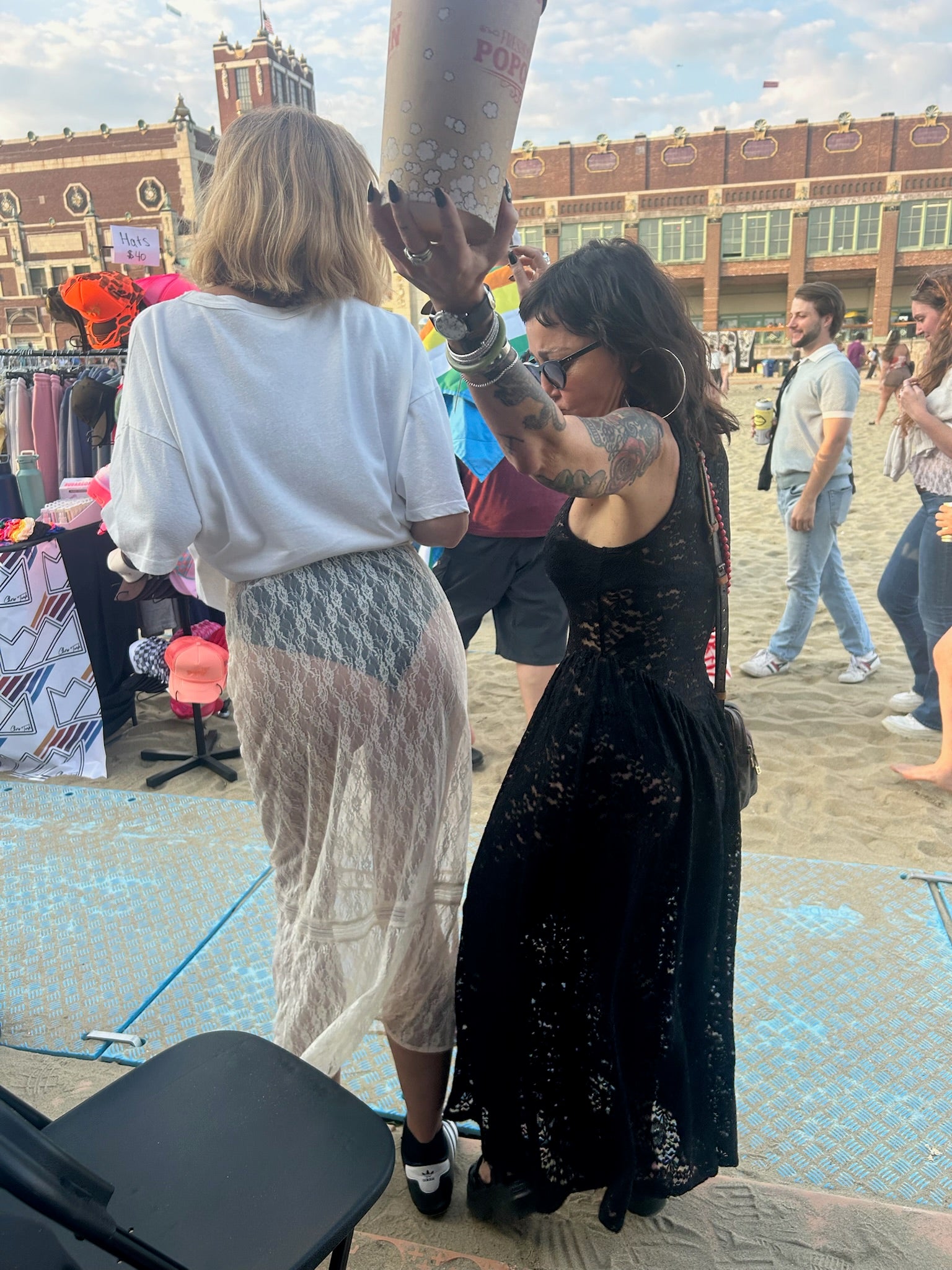 F.B.C. LACE TRAVEL DRESS