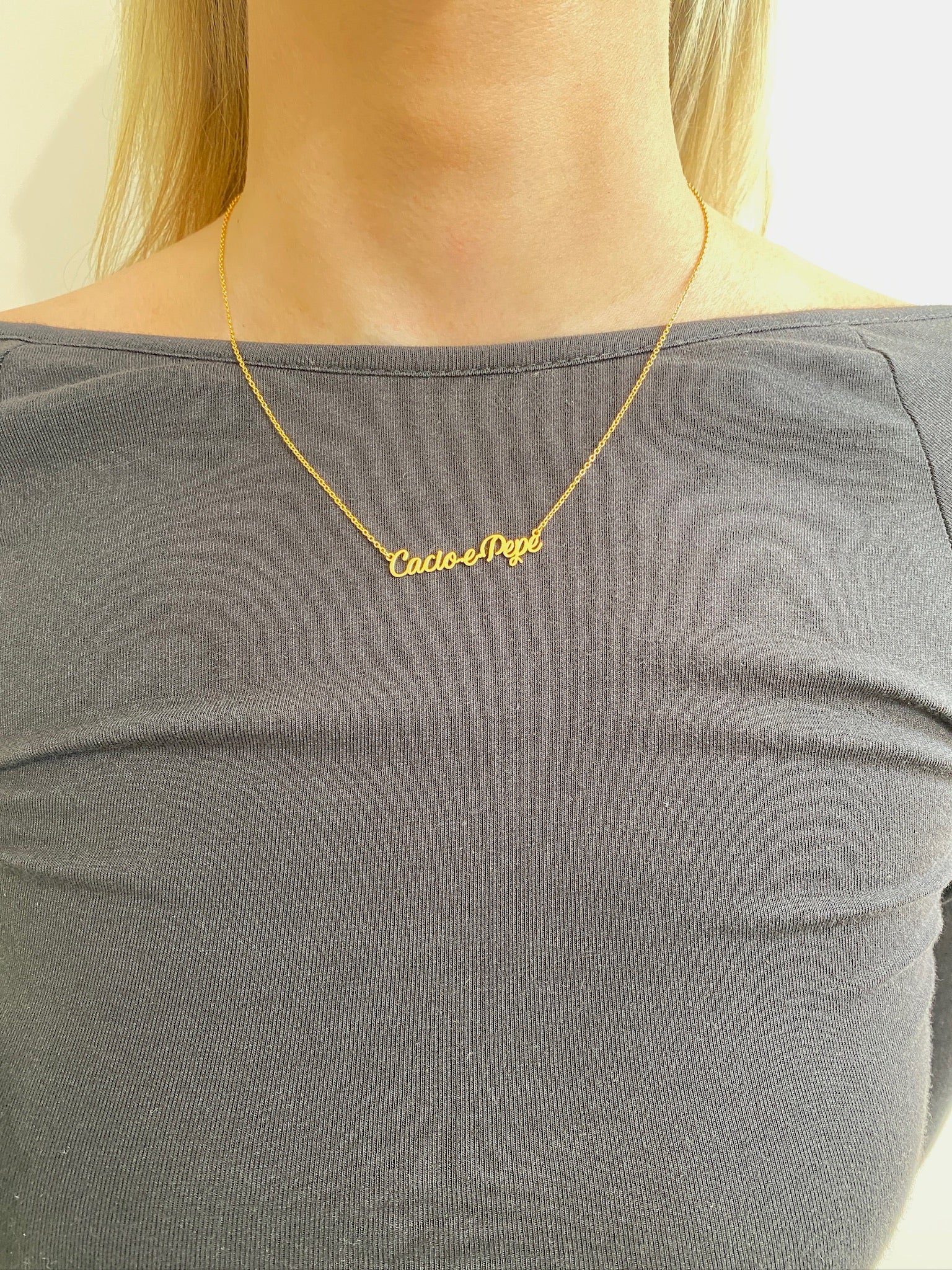 CACIO é PEPE NECKLACE