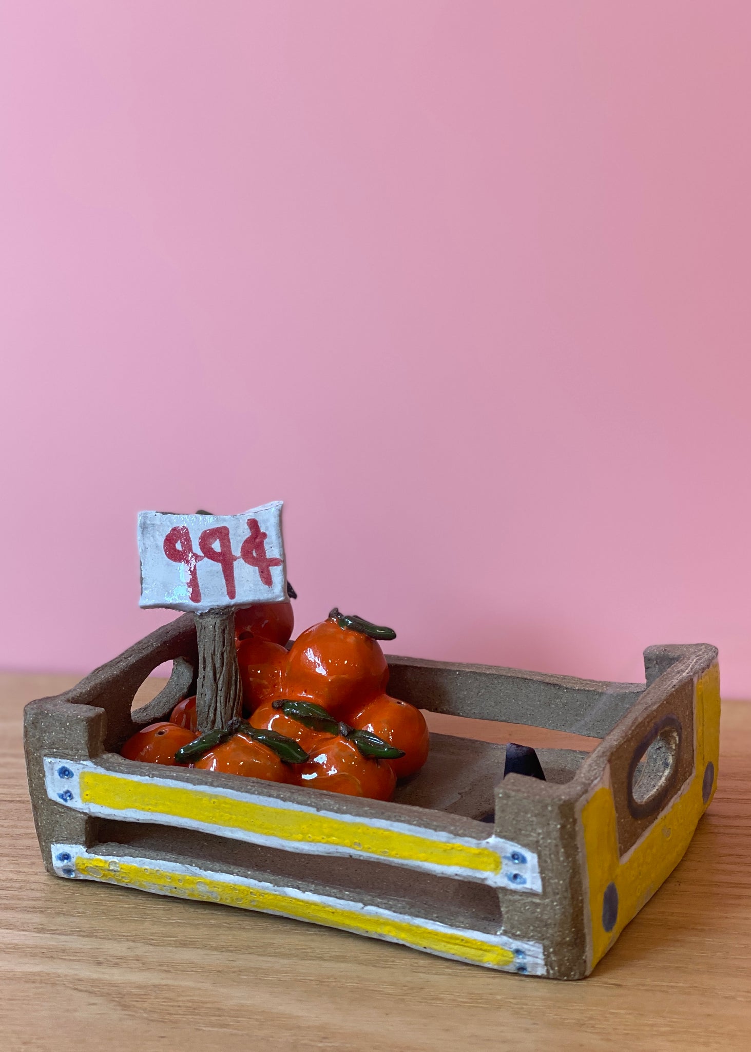 DINICOLA CERAMICS FARMER'S MARKET INCENSE HOLDER