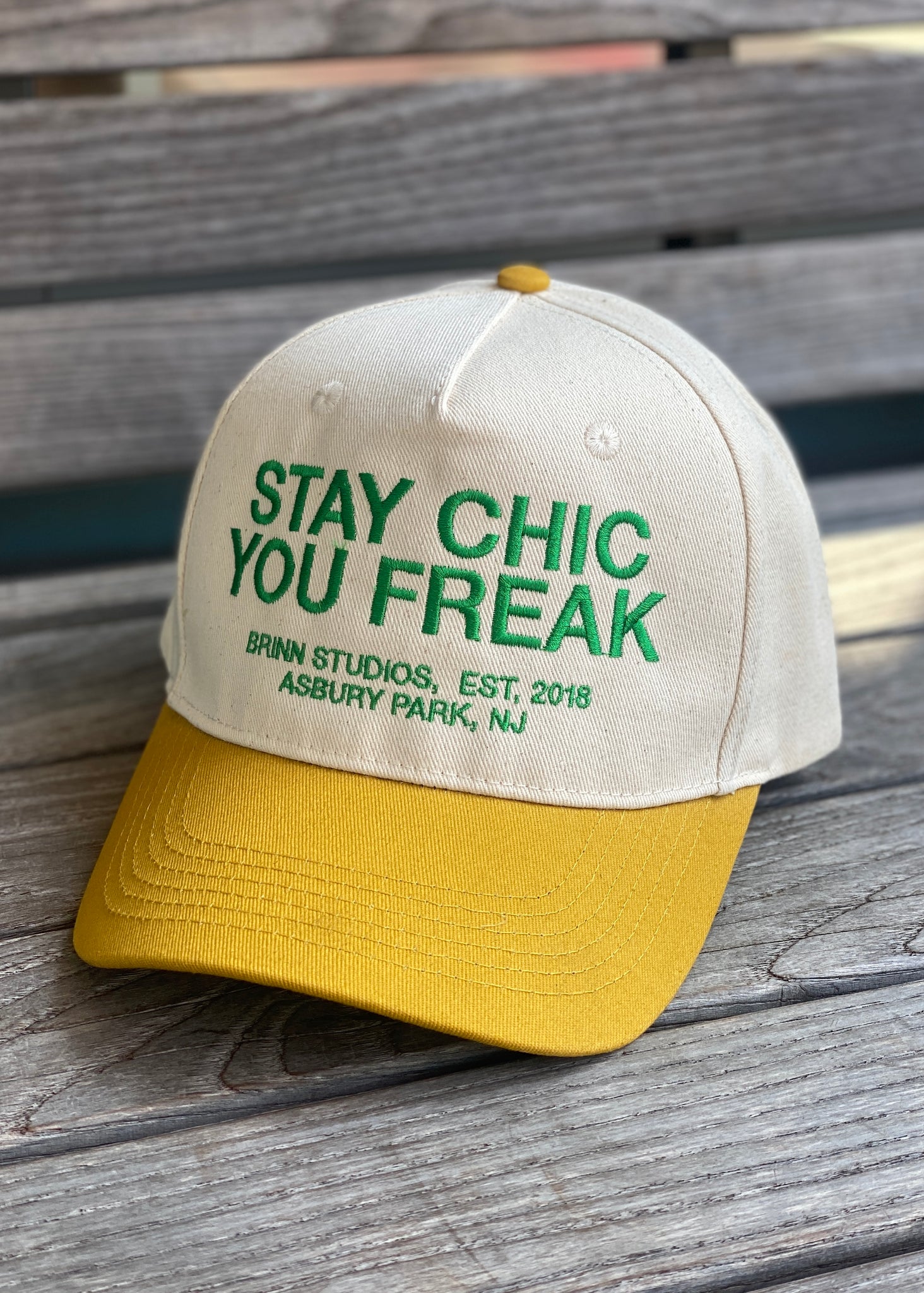 EXCLUSIVE BRINN X INTERWOVEN S.C.Y.F. 5-PANEL HAT