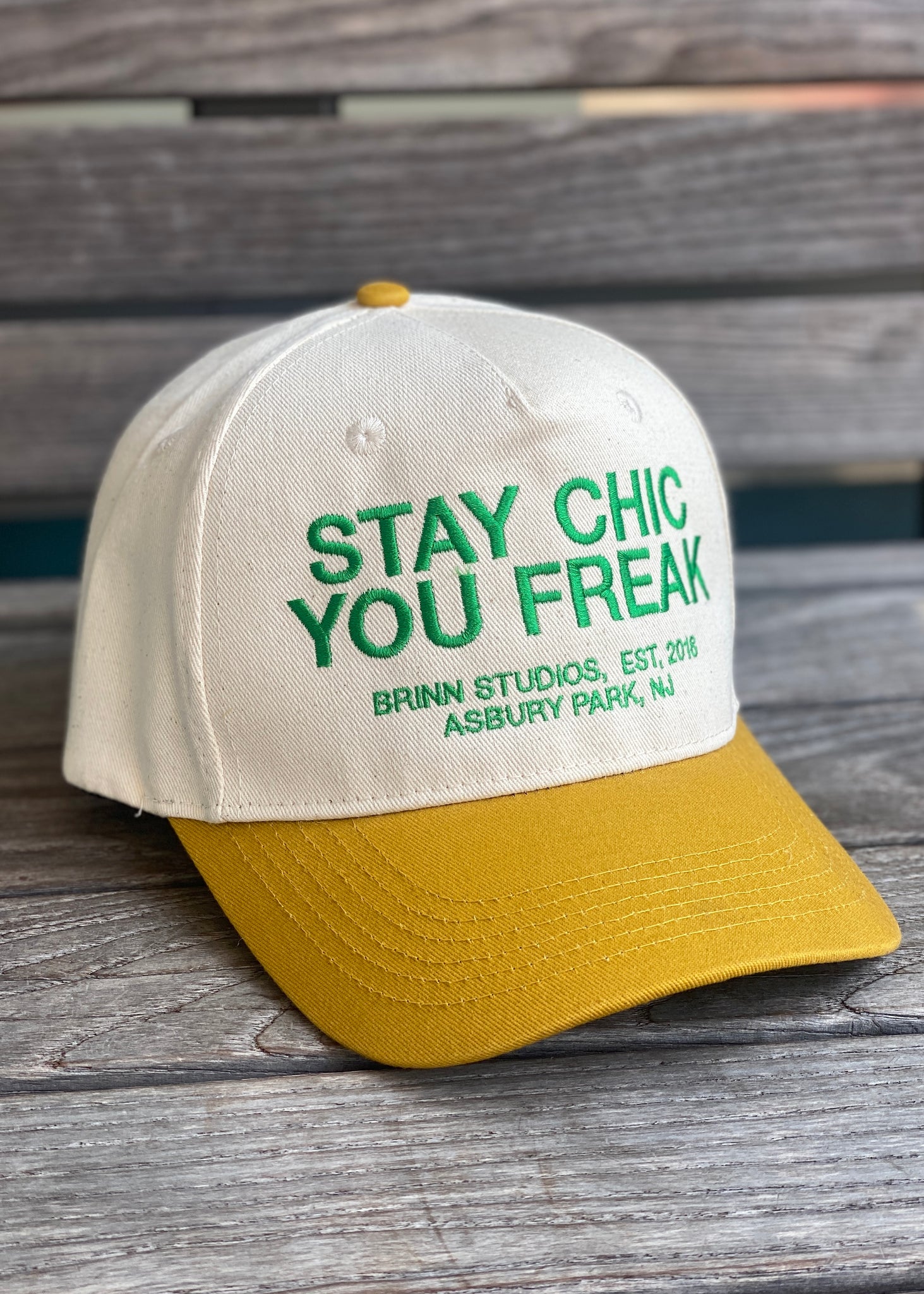 EXCLUSIVE BRINN X INTERWOVEN S.C.Y.F. 5-PANEL HAT