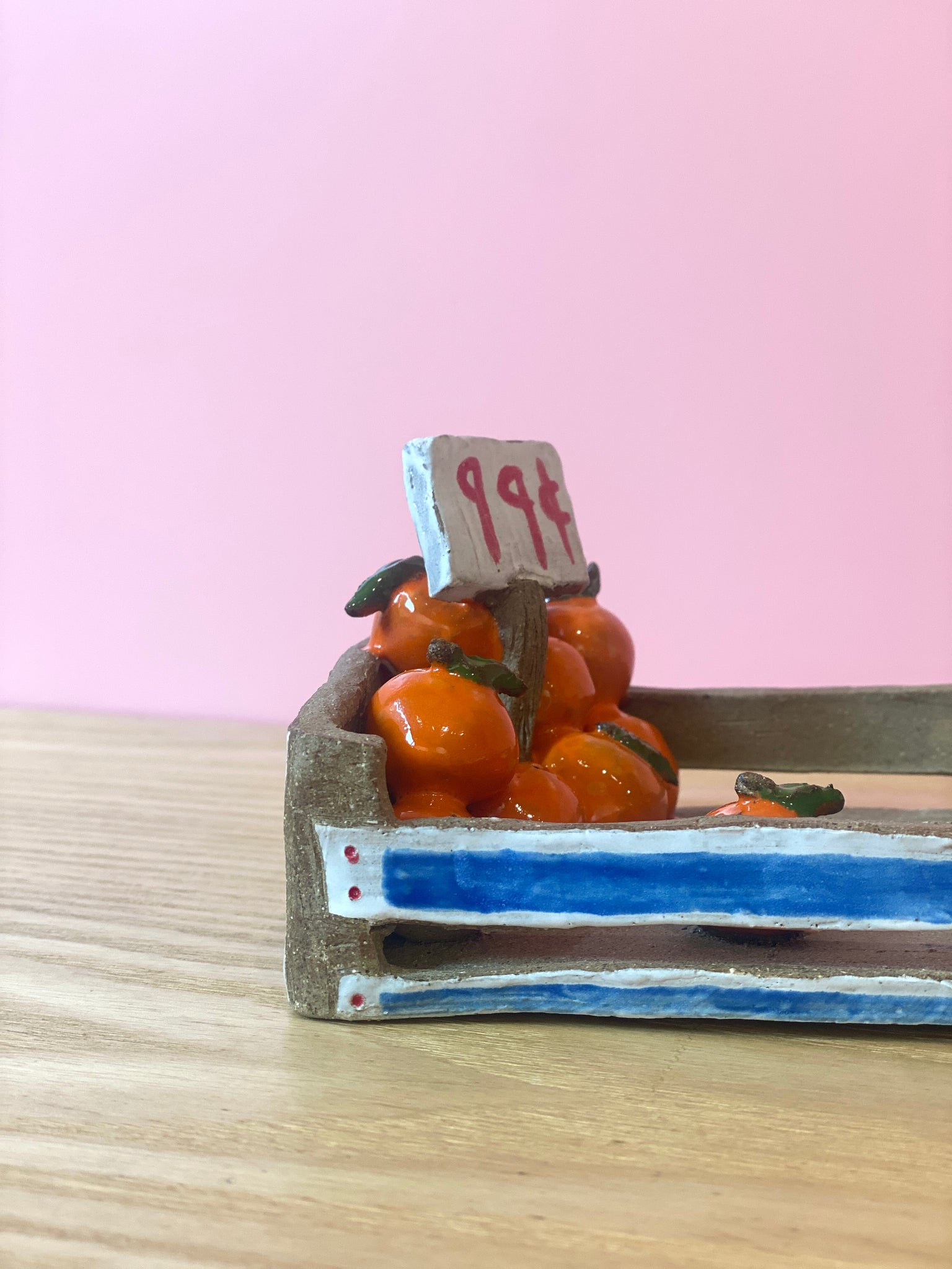 DINICOLA CERAMICS FARMER'S MARKET INCENSE HOLDER