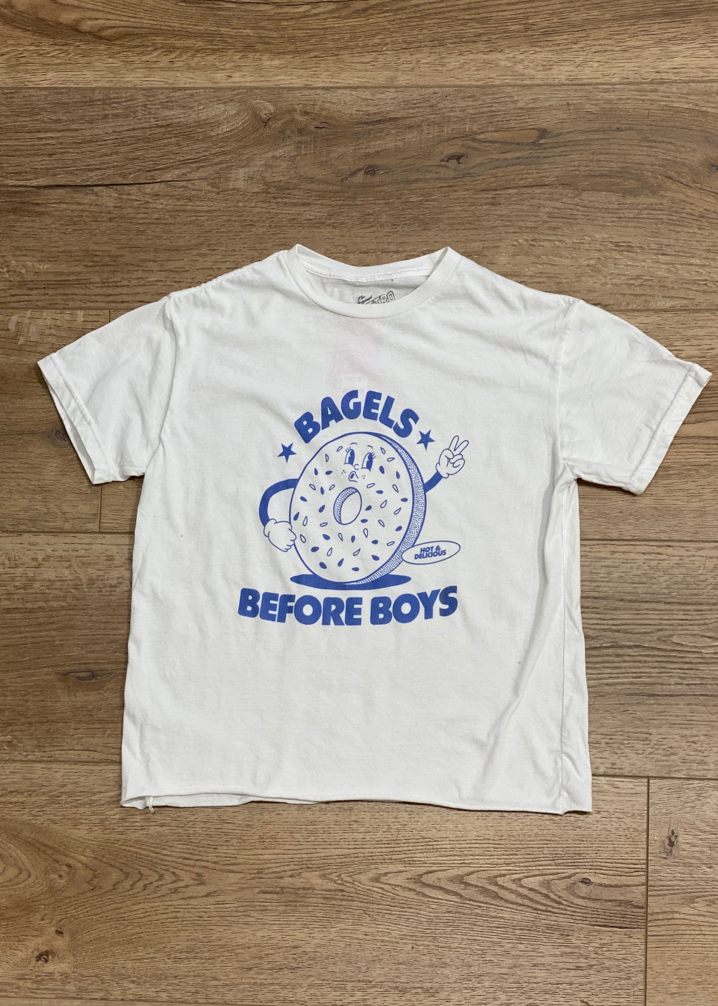 BAGELS B4 BOYS CROPPED TEE