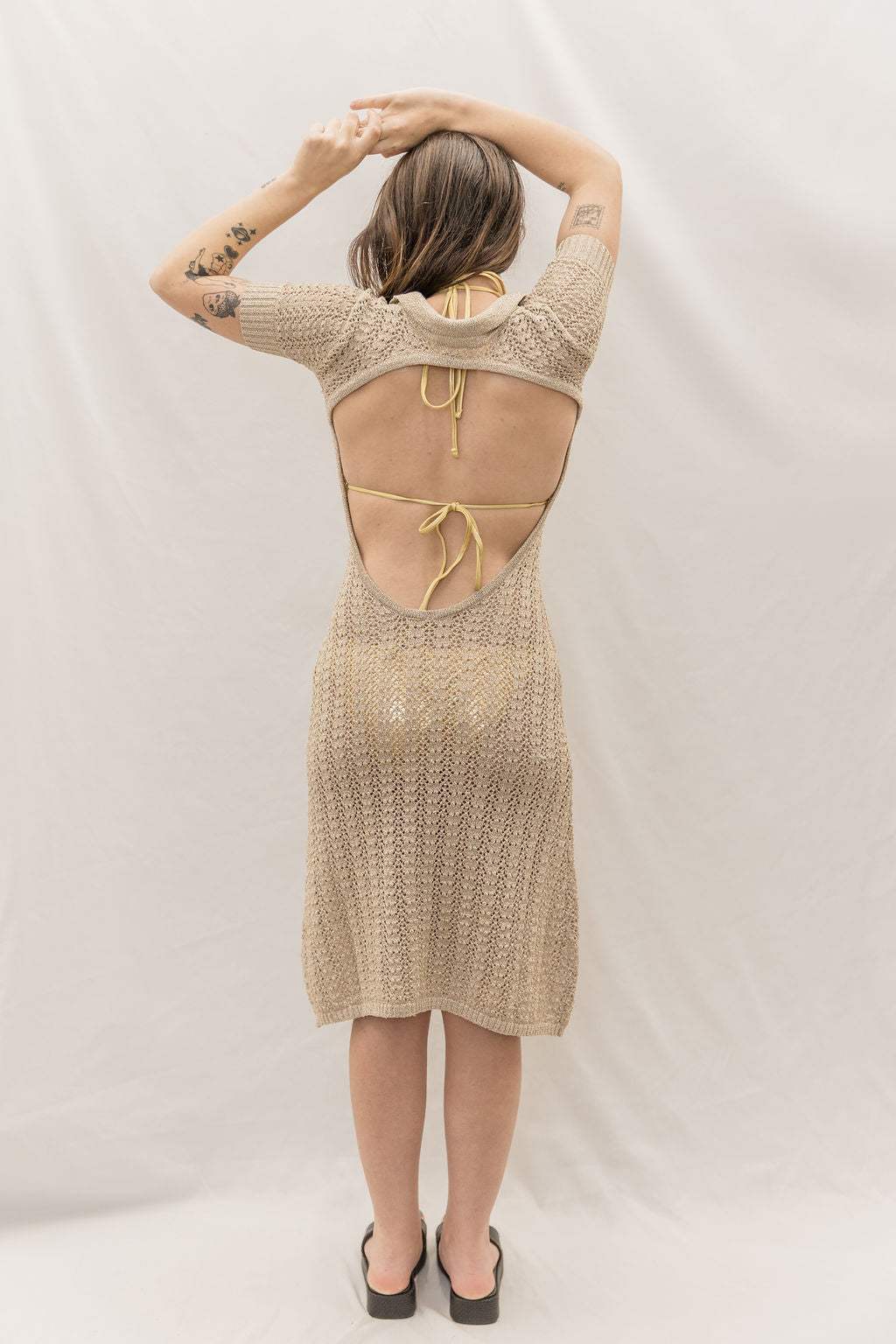 MAXINE OPEN BACK DRESS