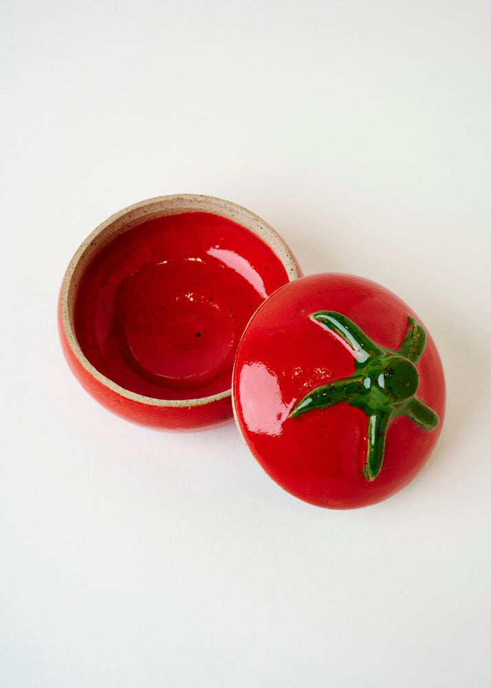 DINICOLA CERAMICS HAND-MADE TOMATO POMODORO JAR – Interwoven