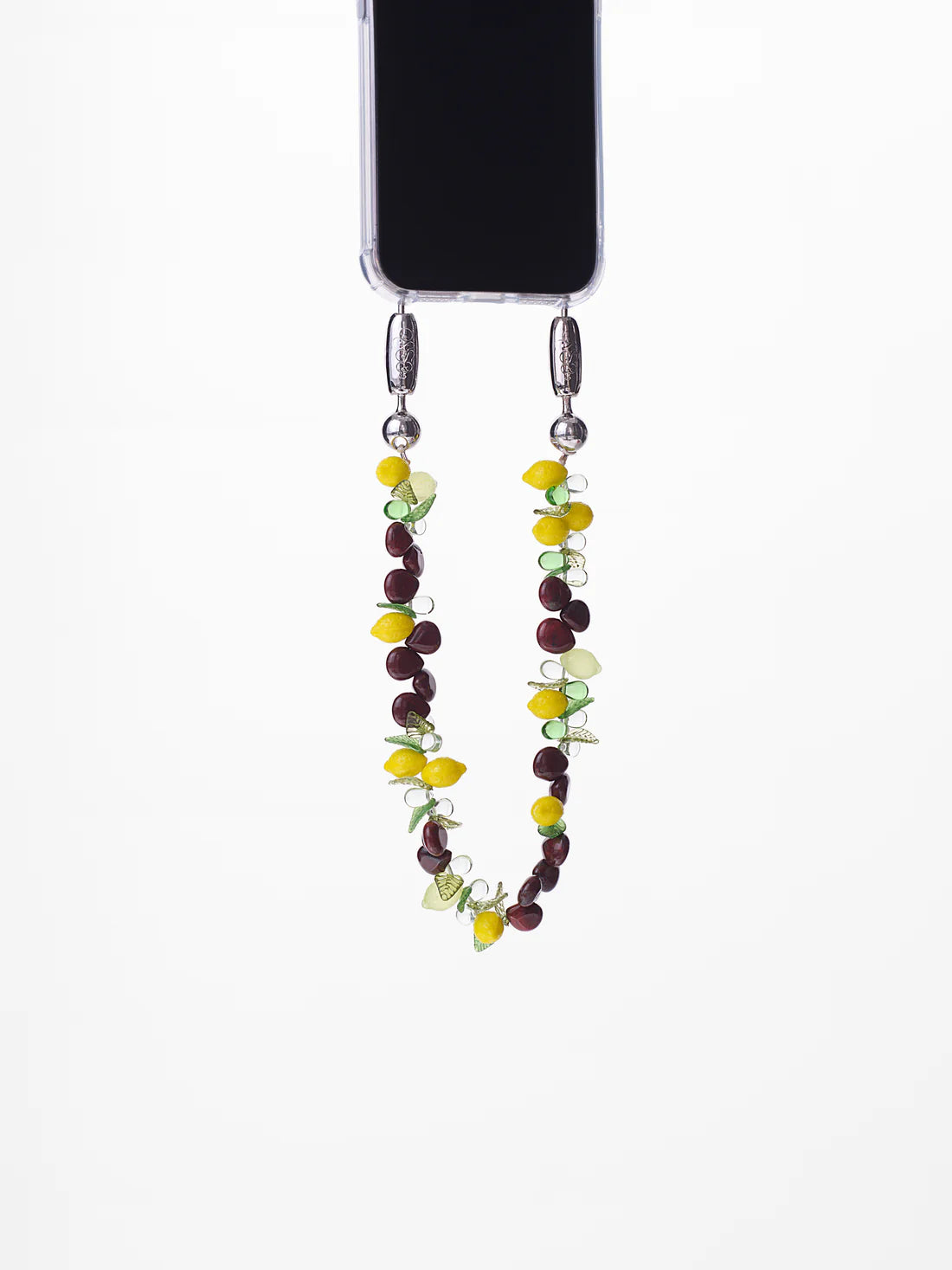 OSSA NEW YORK MEYER LEMON WRISTLET PHONE CHAIN