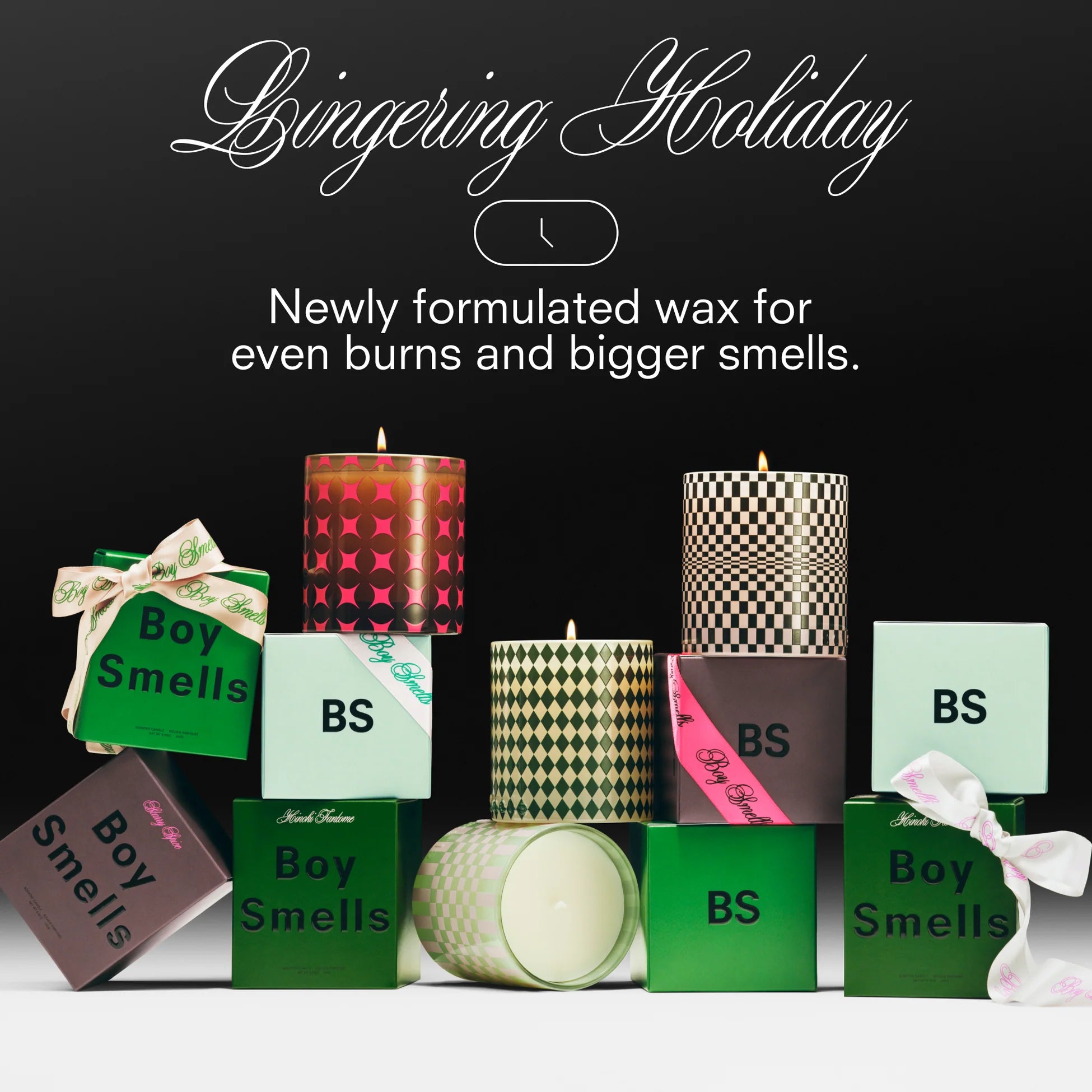BOY SMELLS HOLIDAY VOTIVE QUAD SET