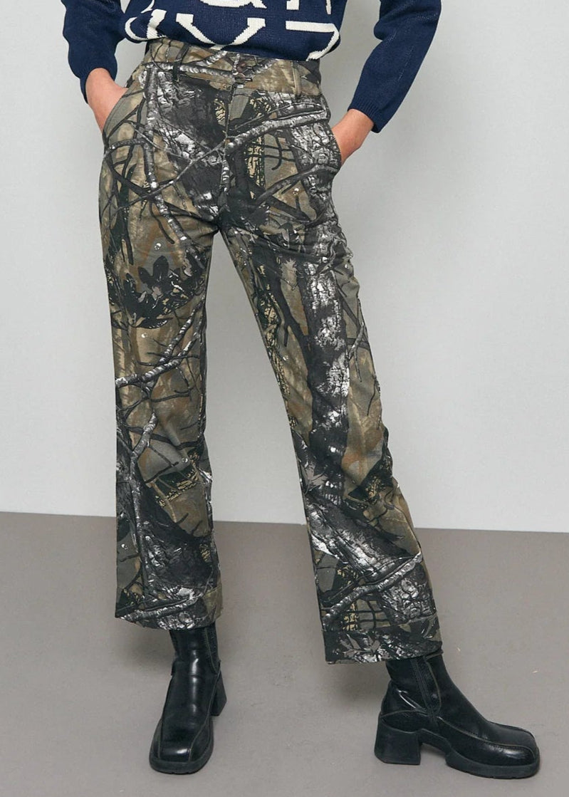 F.B.C. CAMO CANVAS PANTS