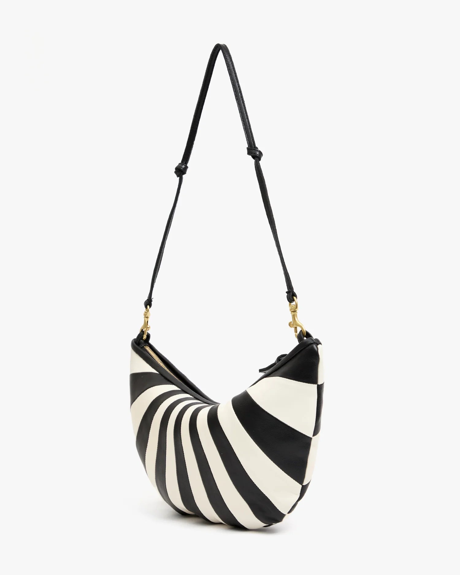 CLARE V. NAPPA SUNBURST LUNE BAG