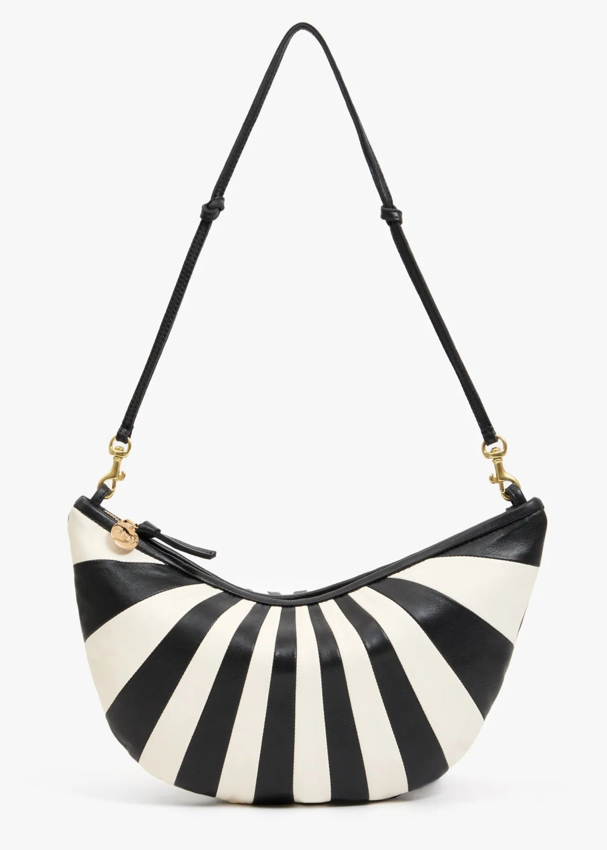 CLARE V. NAPPA SUNBURST LUNE BAG