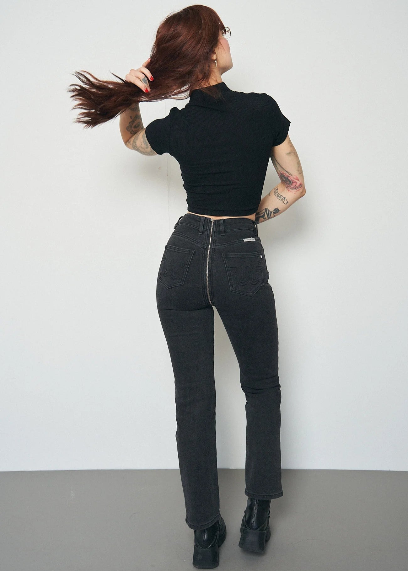 F.B.C. EASY ACCESS ZIPPER JEANS