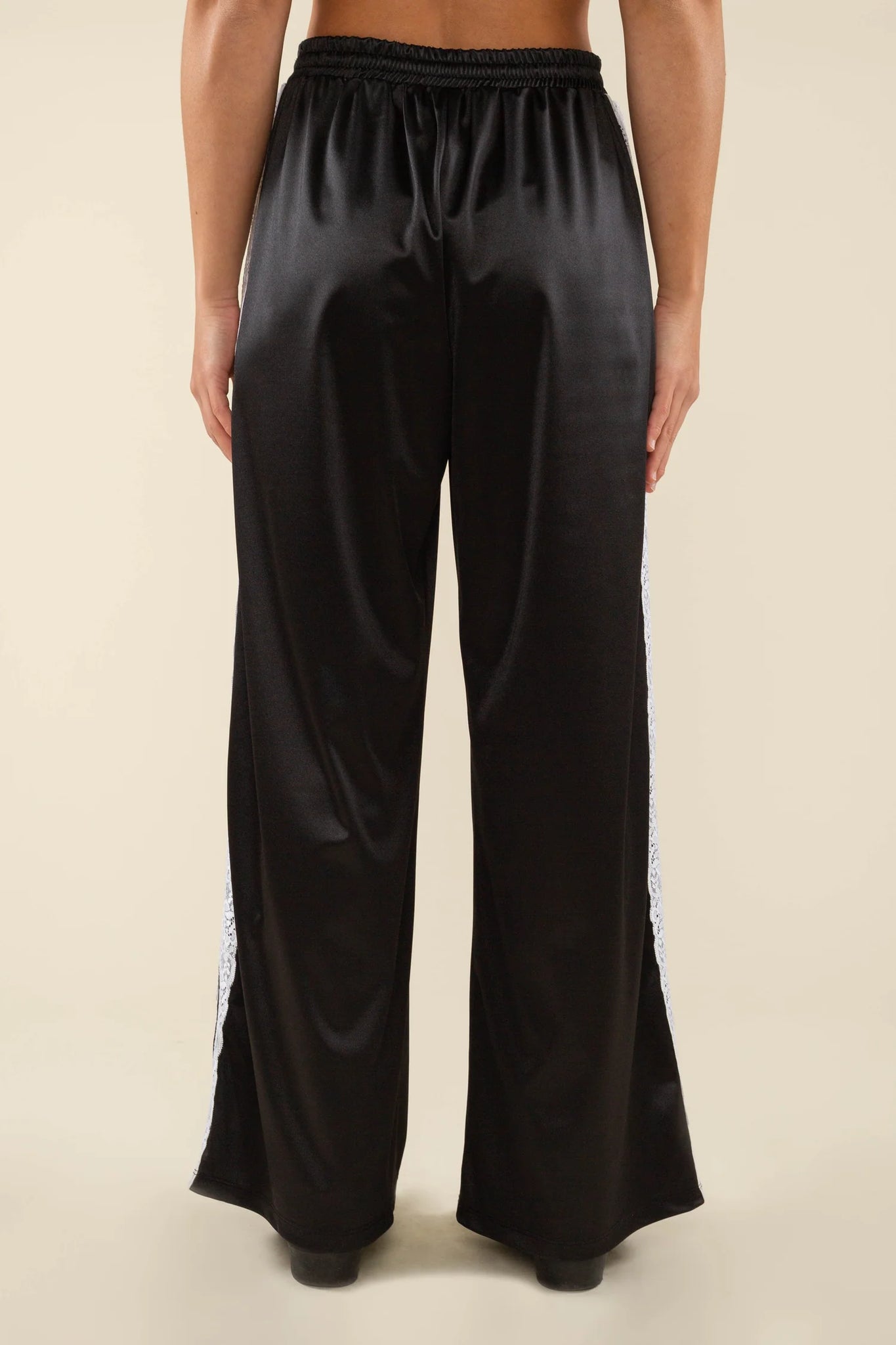 NINA LACE TRIM TRACK PANT